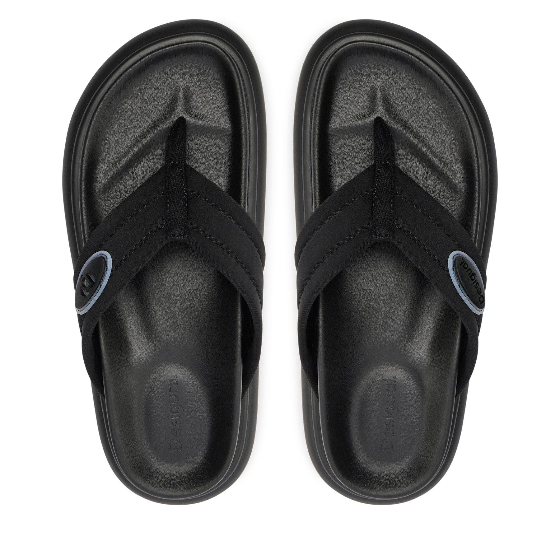 Chancletas Desigual 24SSSA01 Negro