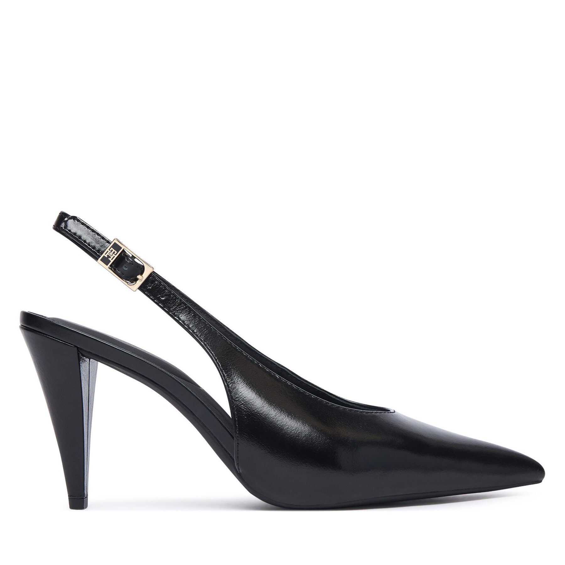 Pantofi pumps Tommy Hilfiger Th Buckle FW0FW09511 Negru