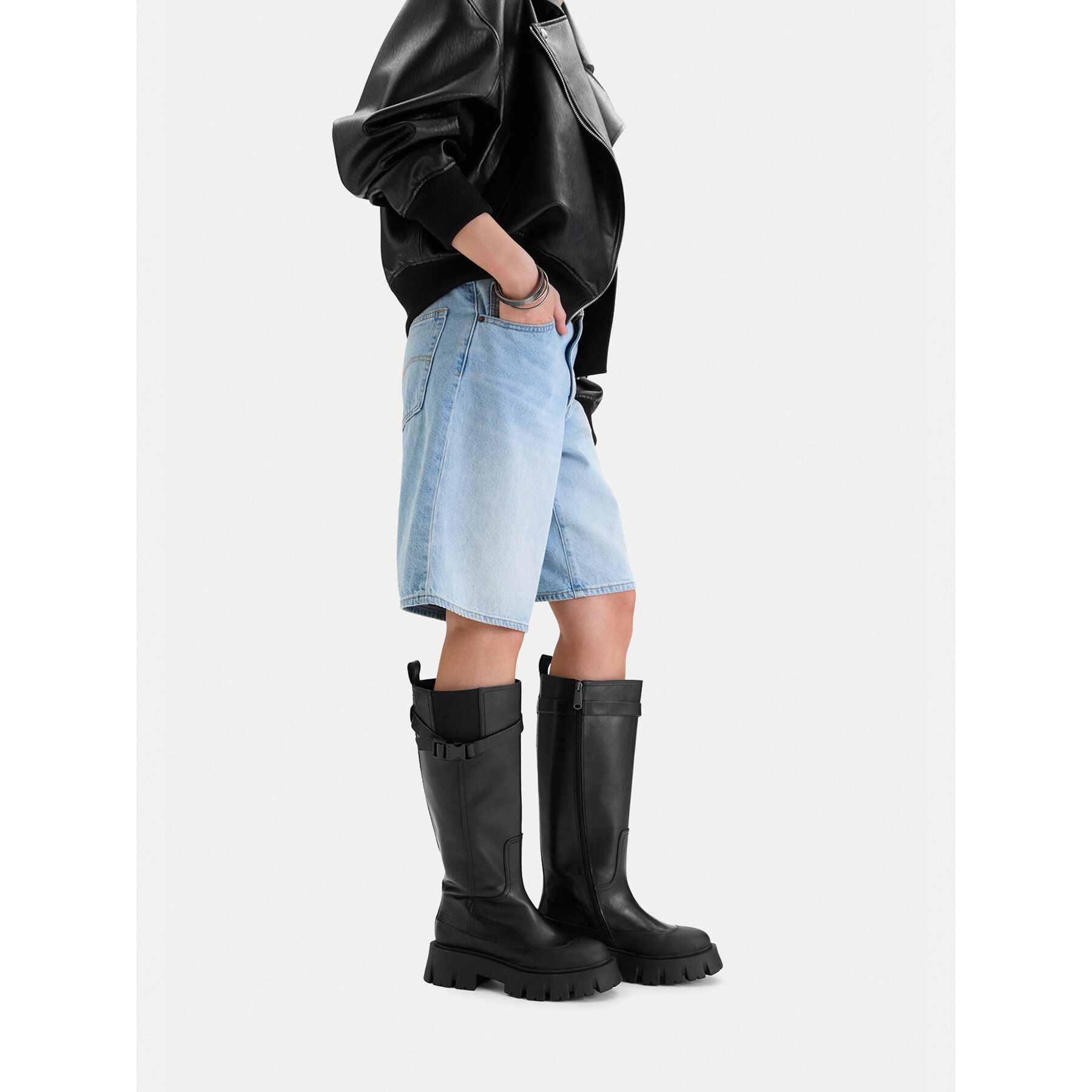 Cizme G-Star Raw EO-GLCIEN-7001 Negru