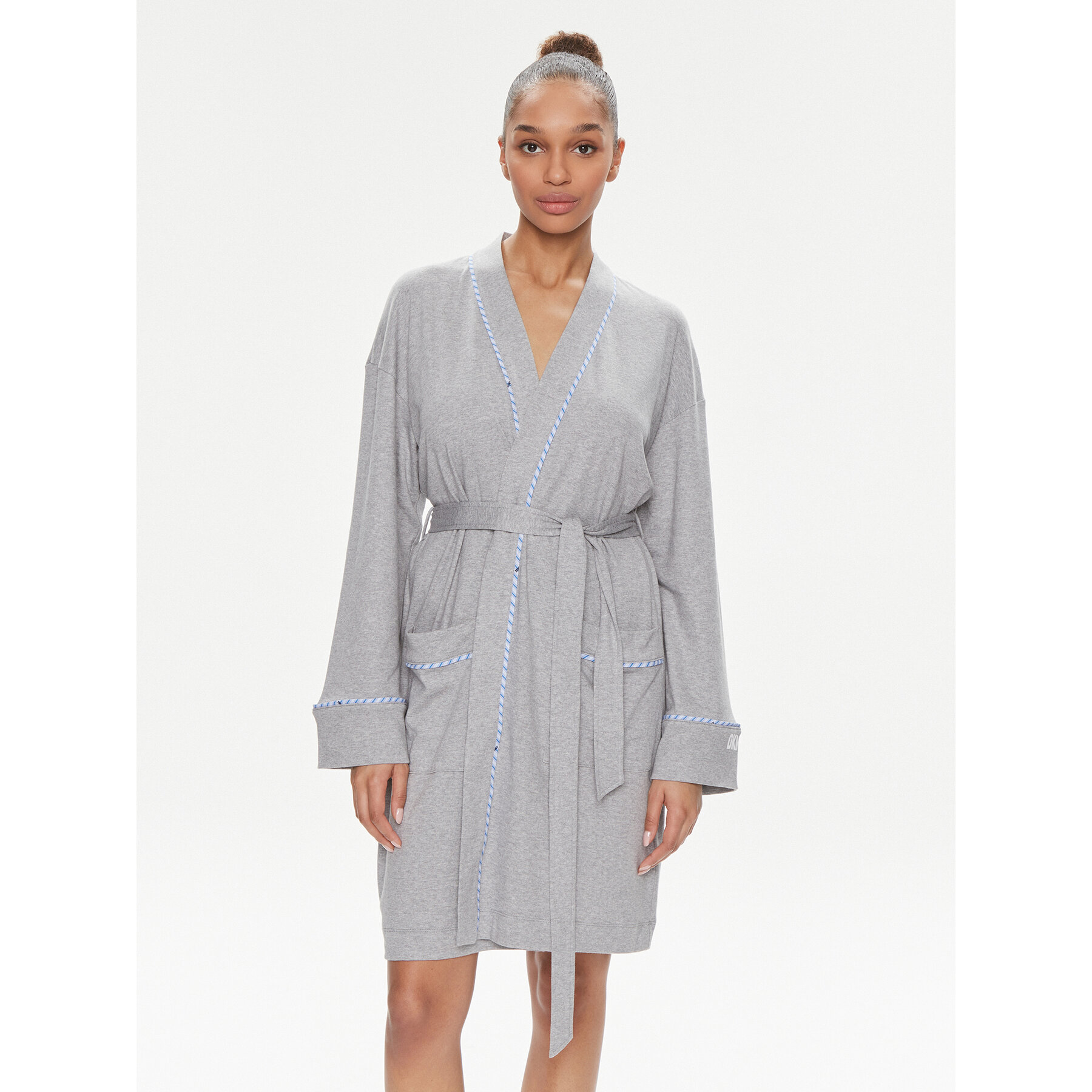 DKNY Accappatoio YI10008 Grigio