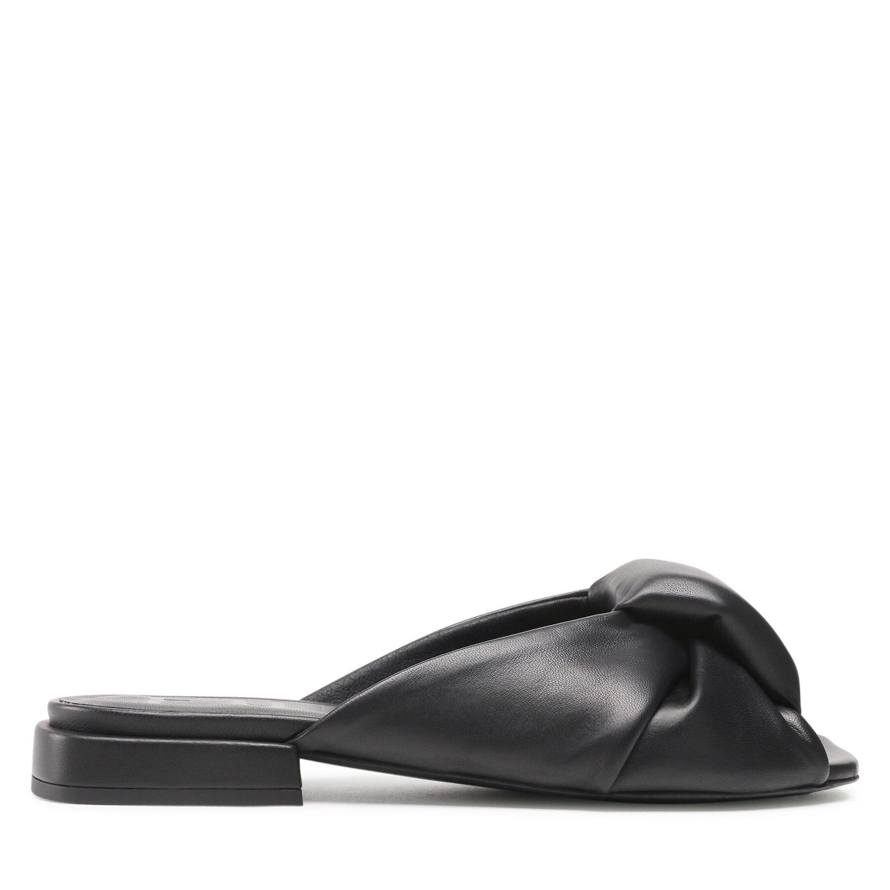 Damskie Klapki Furla, Rozmiar 36 Czarny Piuma YF244NL-NLK000-O6000-4-401-20-IT-3500-S