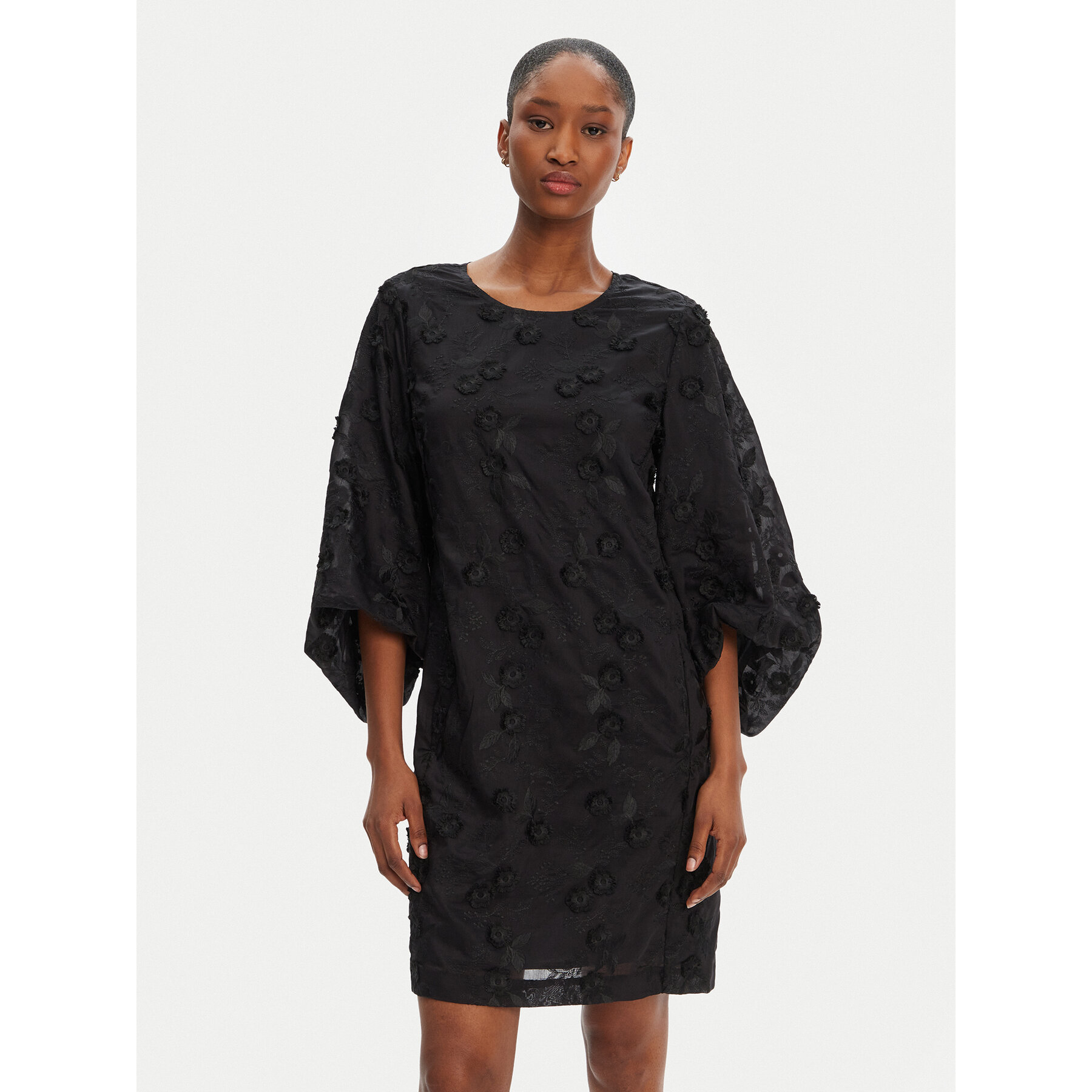 Munthe Kleid für den Alltag Pansi 252131625225 Schwarz Regular Fit