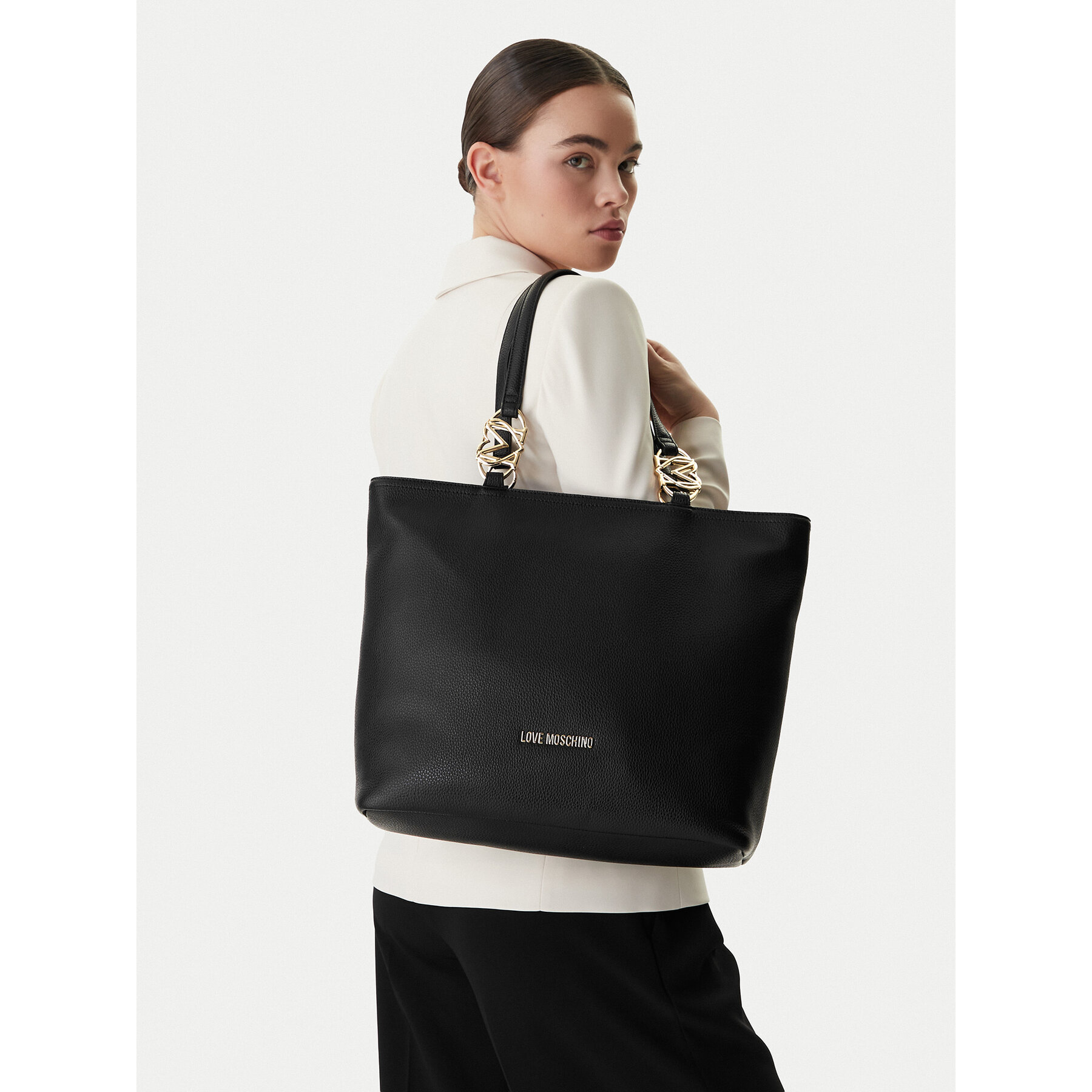 Torbica LOVE MOSCHINO JC4005PP1OLB0000 Crna
