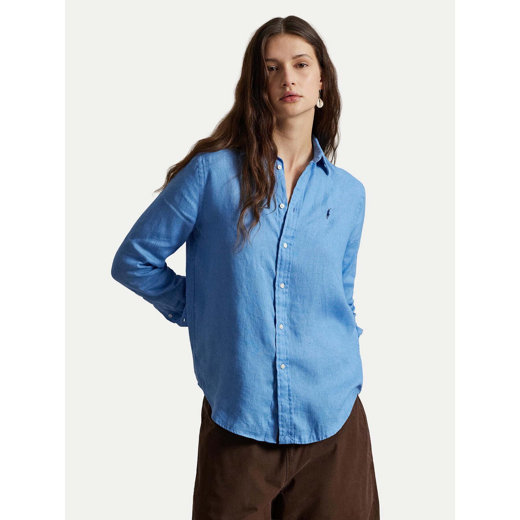 Polo Ralph Lauren Hemd 211970730510 Blau Regular Fit