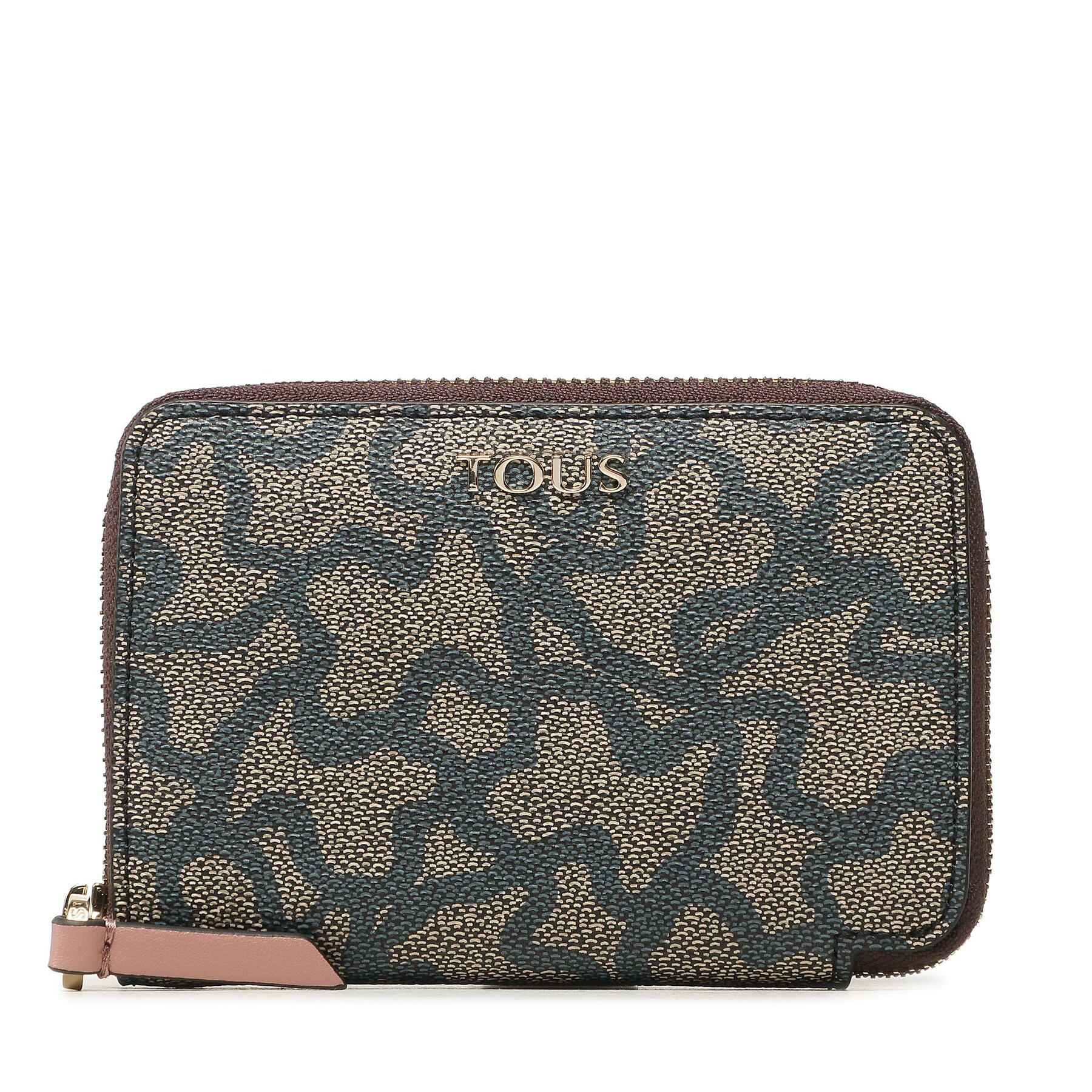 Cartera grande para mujer TOUS Billetera S. K Icon 2001503460 Marrón