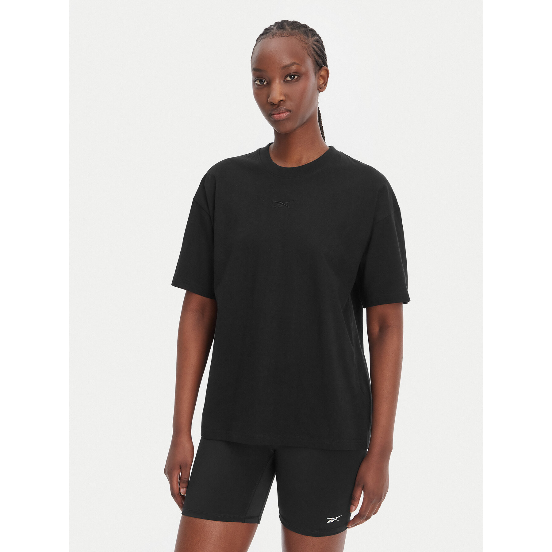 Reebok T-shirt Reebok x Ewa Chodakowska RK25611CCW Crna Relaxed Fit