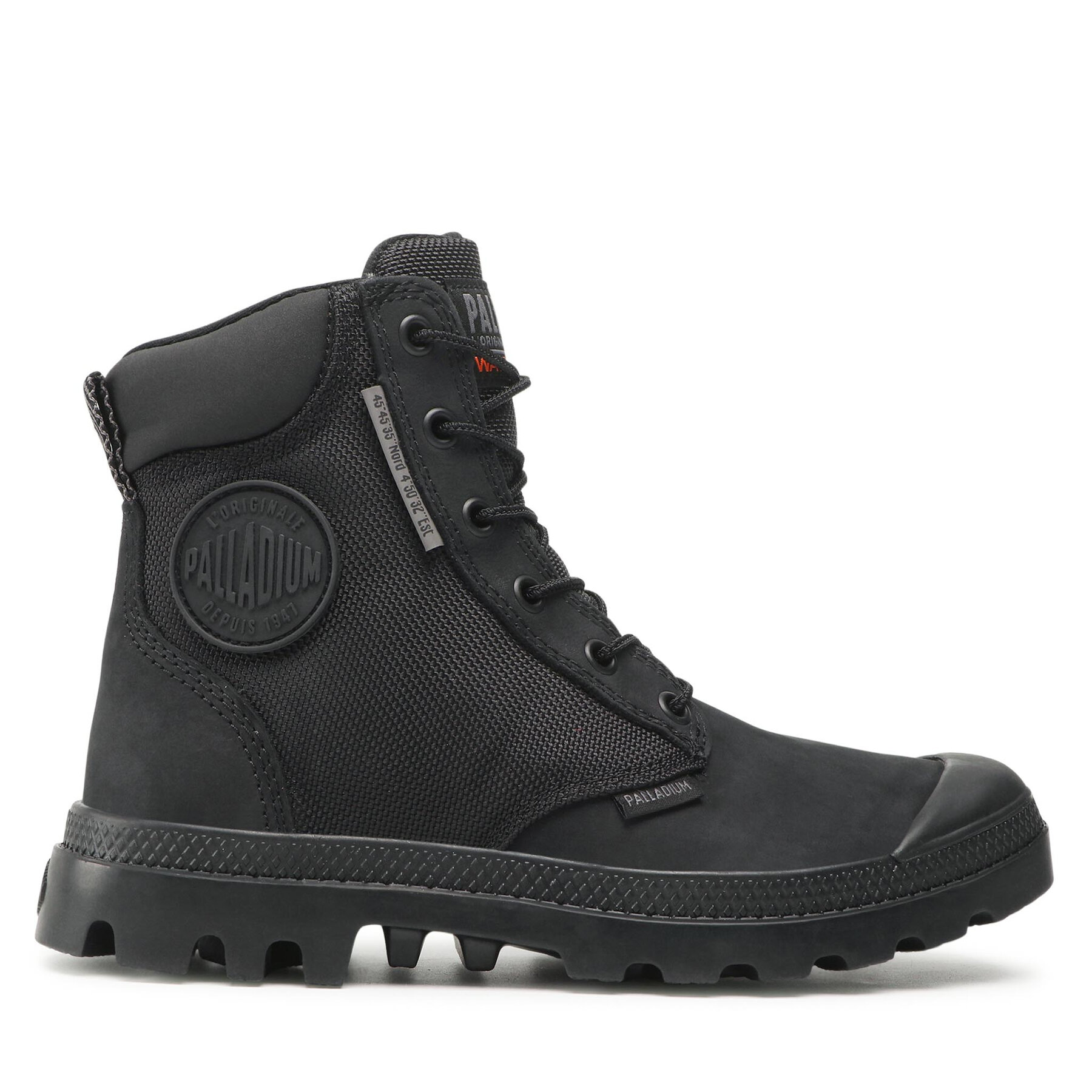 Bottes de randonnée Palladium Pampa Sc Wpn U-S 77235-010-M Noir