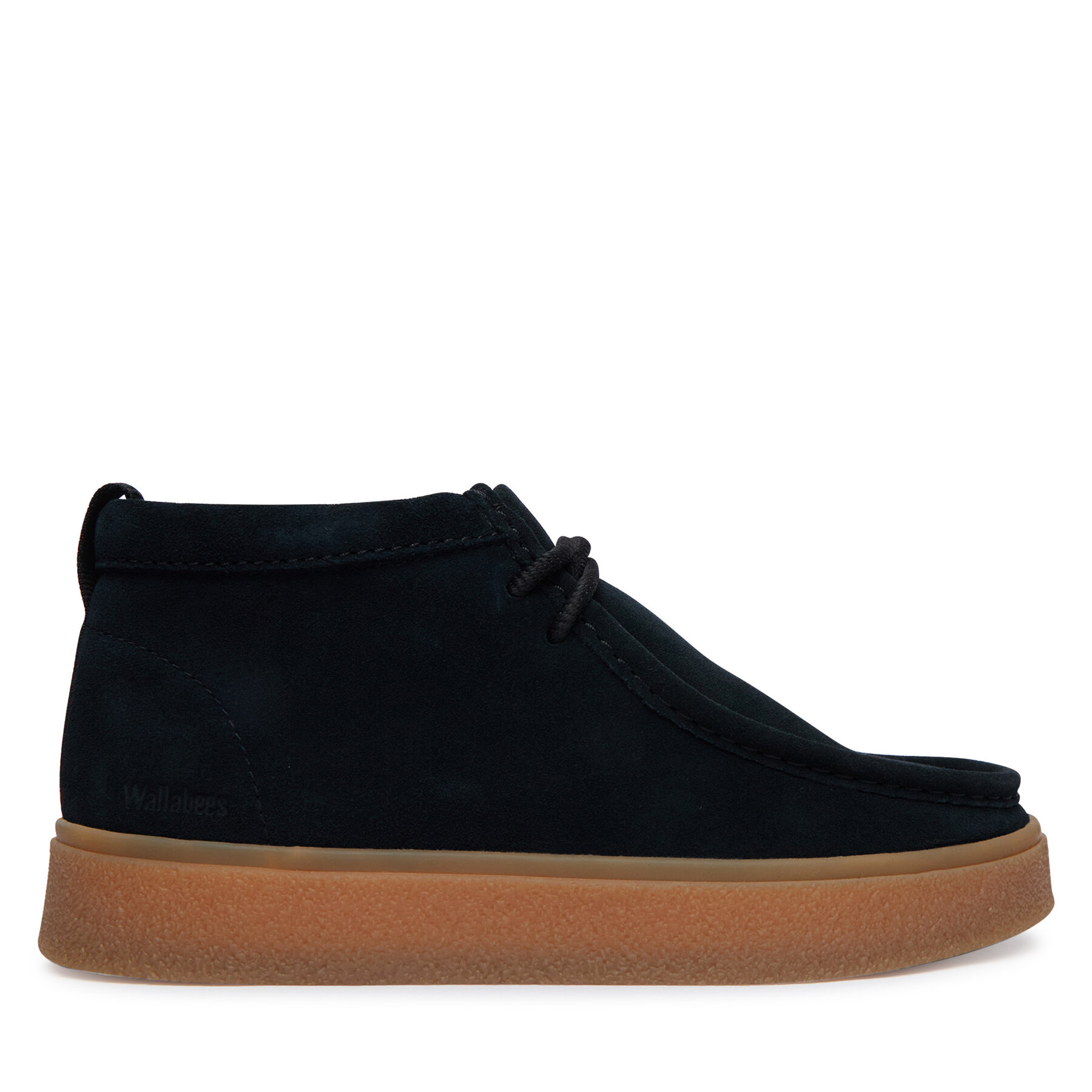 Šnurovacia obuv Clarks Boxbee WallaBT 26328017 Čierna