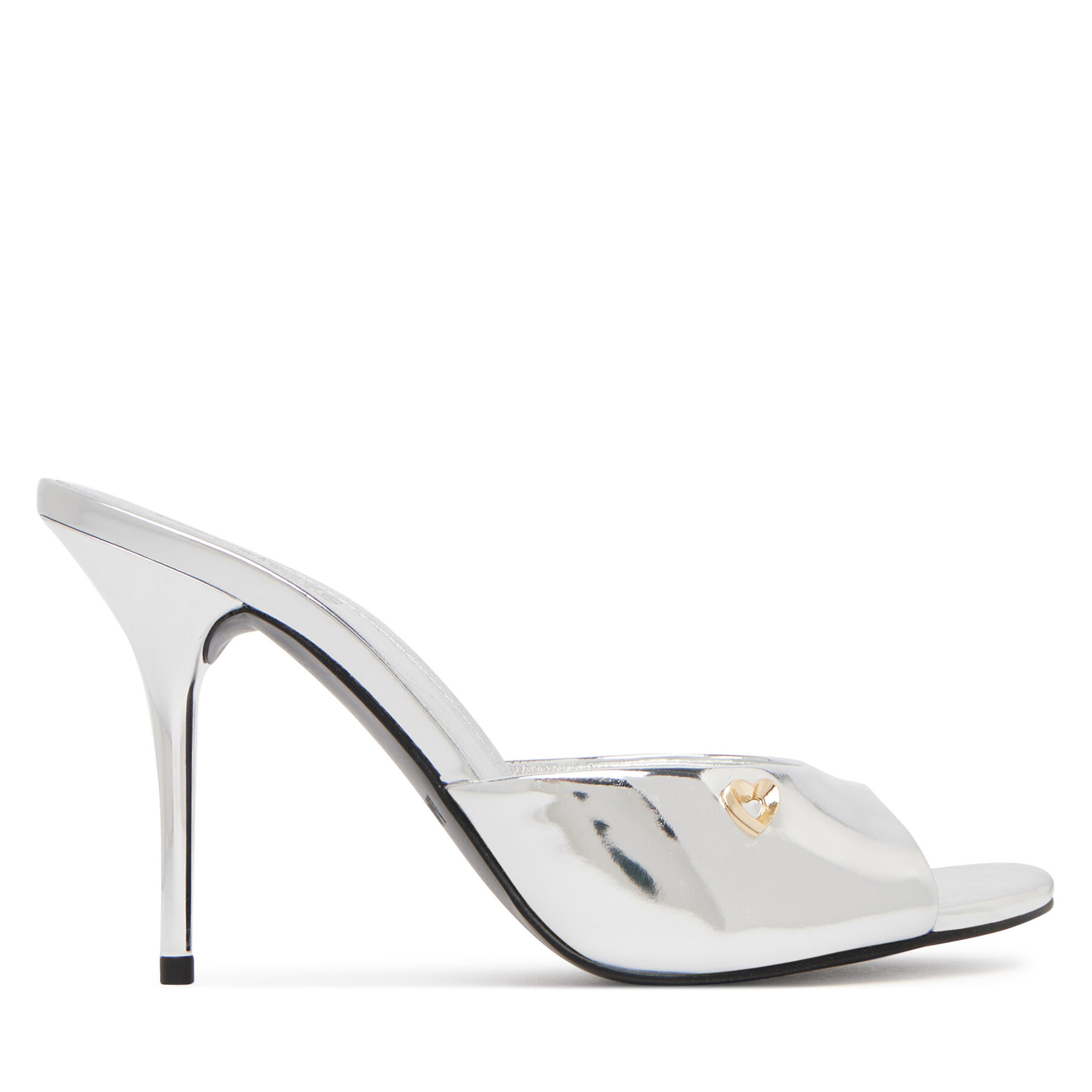 Παντόφλες LOVE MOSCHINO JA28209G0OJE090B Ασημί