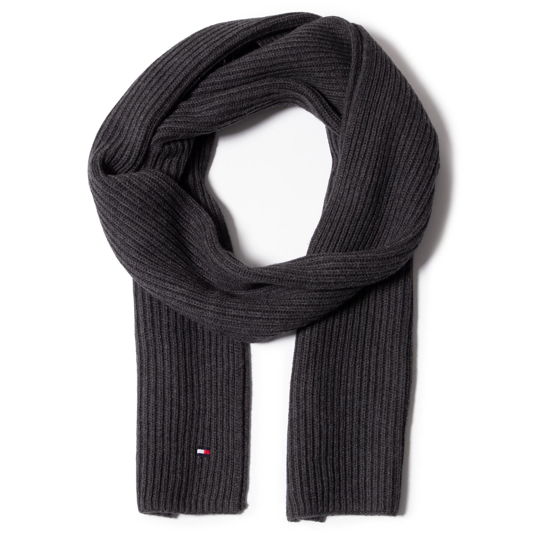  Sál Tommy Hilfiger Pima Cotton Scarf AM0AM06546 Szürke akciós termékkép 1