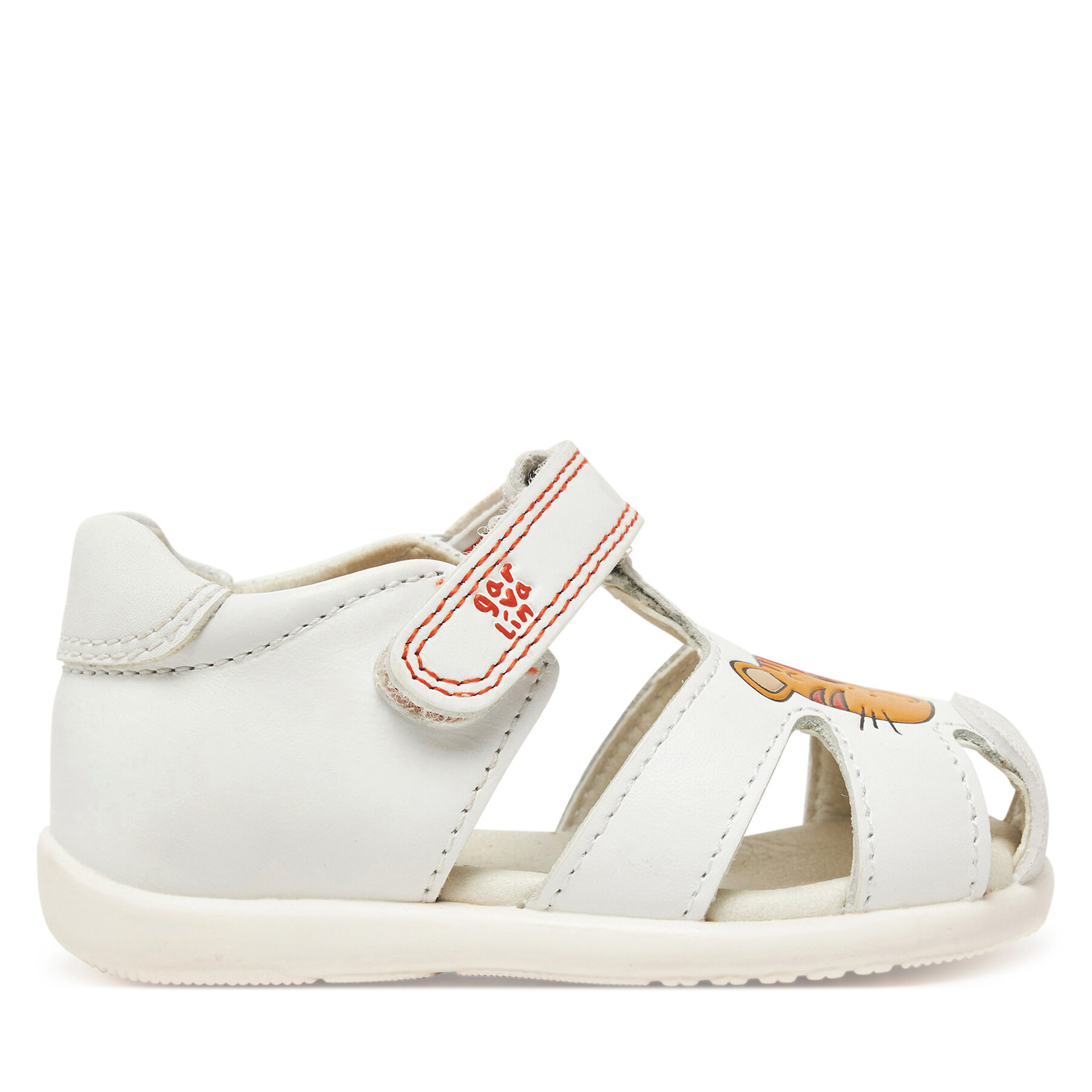Chlapec Sandále Garvalin, Rozmer: 19, Biela, 252316