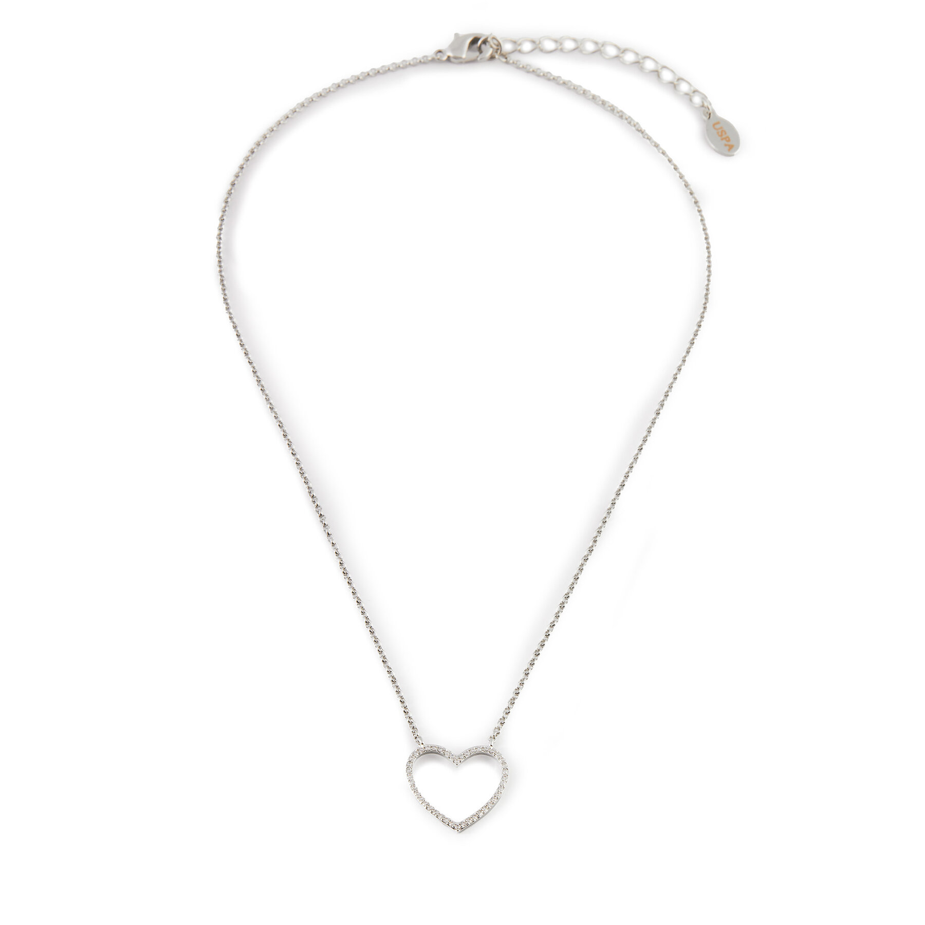 Halsband U.S. Polo Assn. USPJ277NK Silver