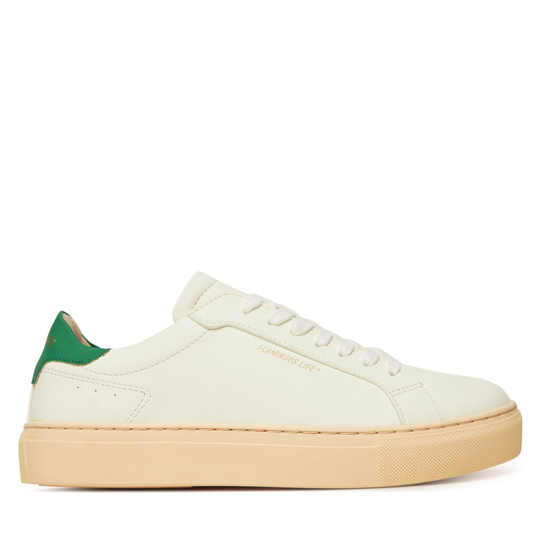 Sneakers Flamingos Life Hampton Court Bianco