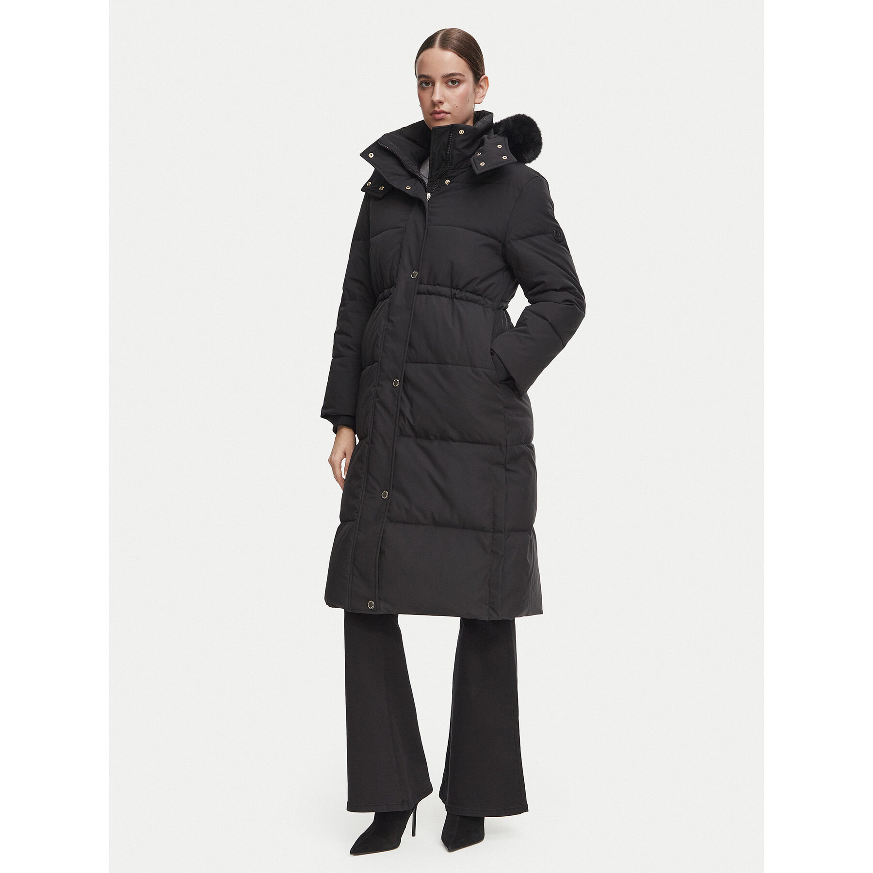 Morgan Winterjacke 262-GALAC Schwarz Regular Fit
