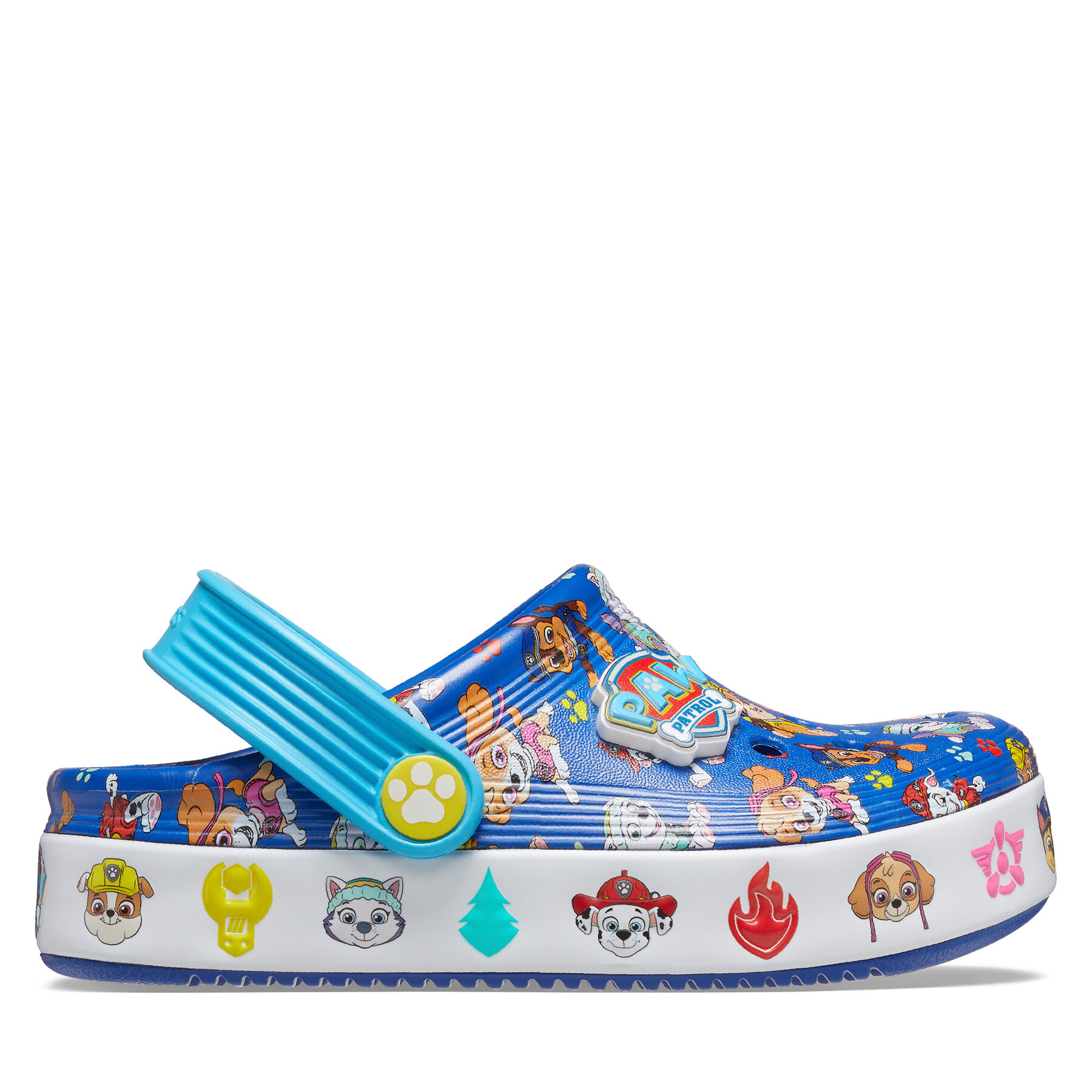 Papucs Crocs Paw Patrol Off Court Clg T 208853 Kék