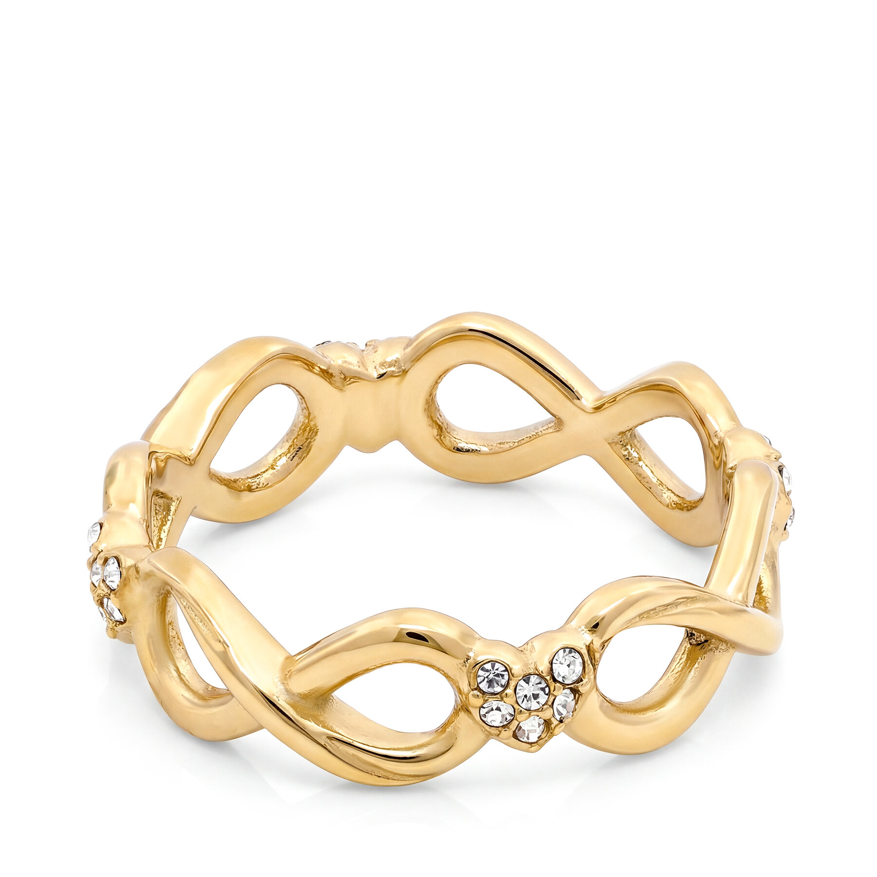 Δαχτυλίδι Guess JUBR06 050JWzlo Χρυσό