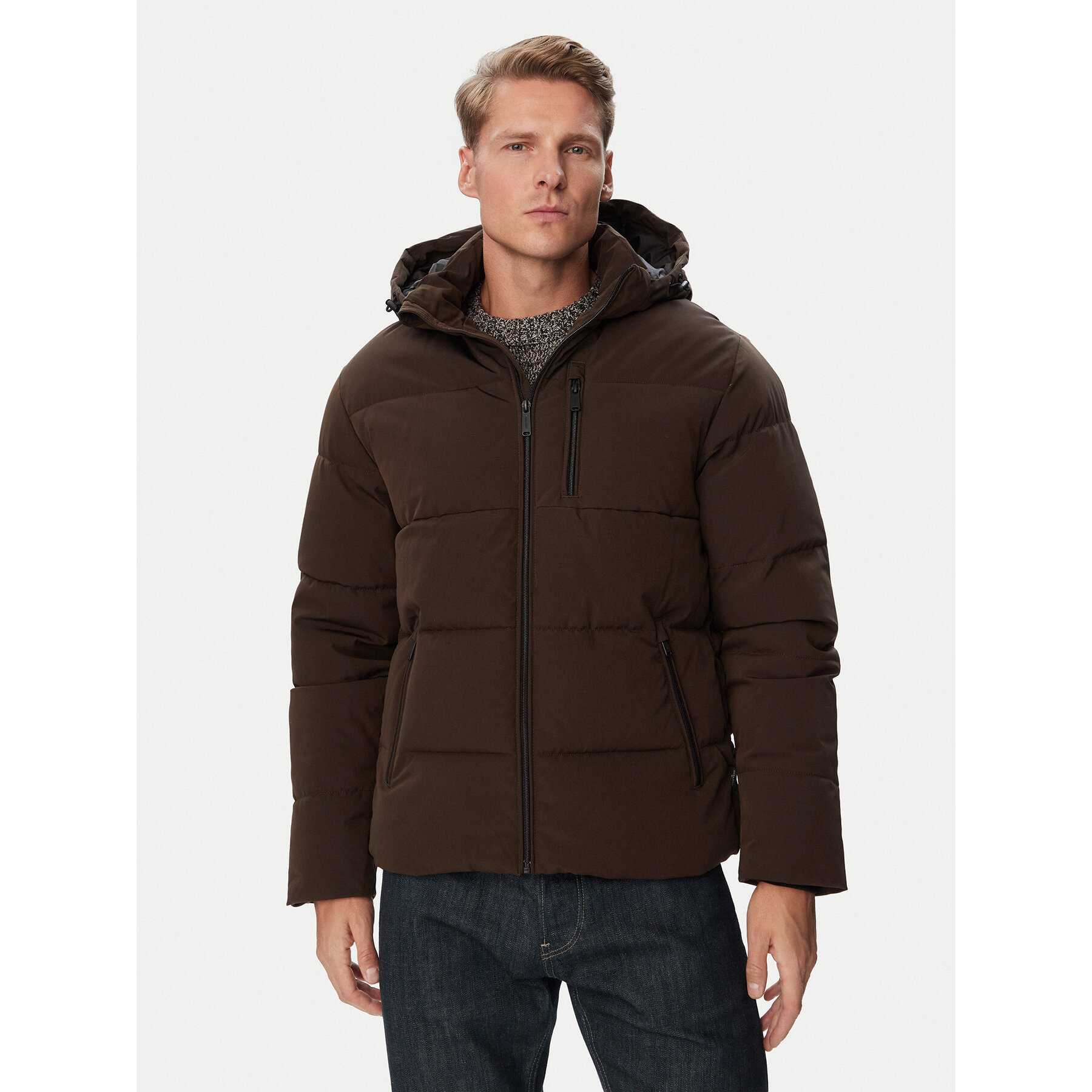Jack & Jones Winterjacke Becks 12298858 Braun Regular Fit
