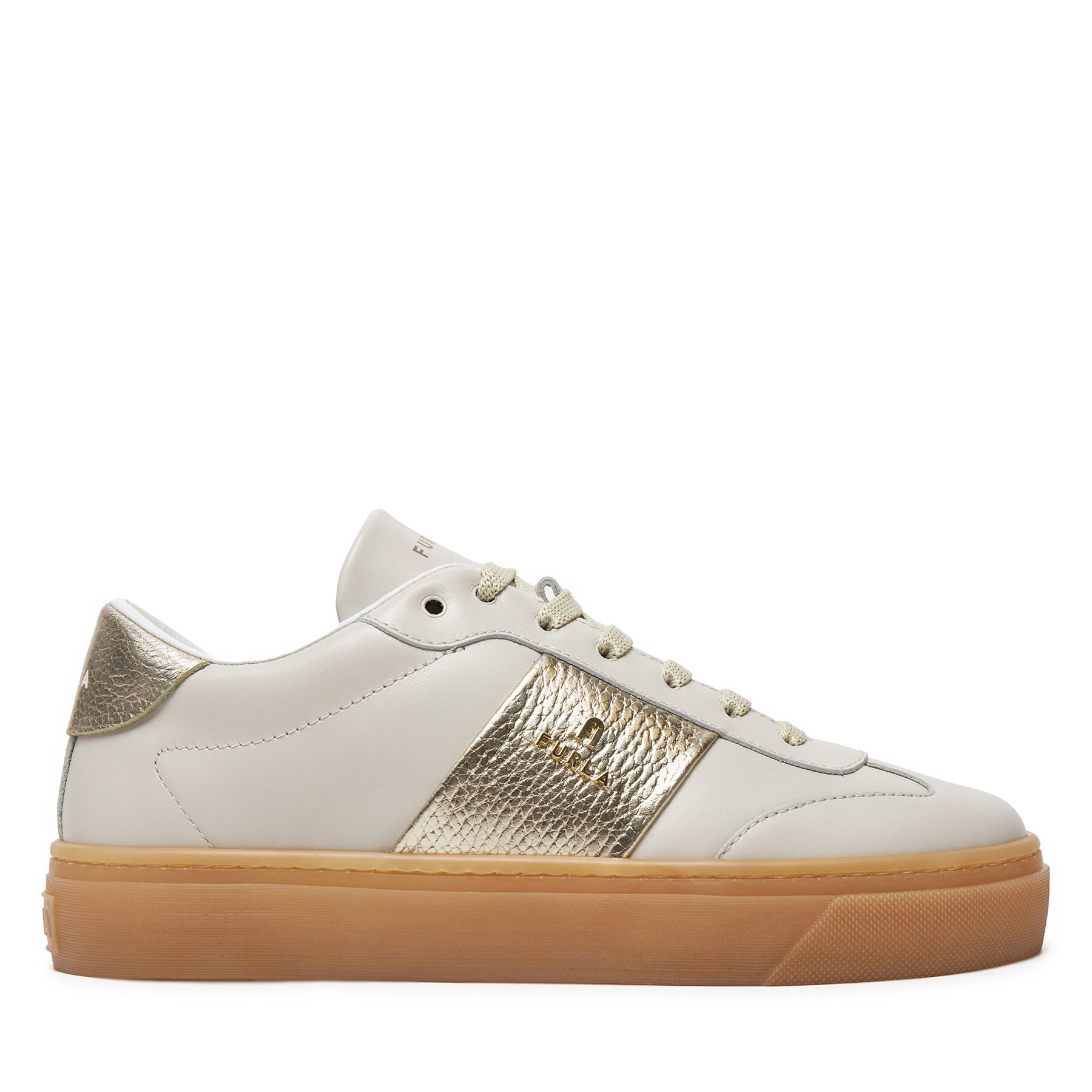 Sneakersy Furla YI79ENJ BX3514 3067S Écru