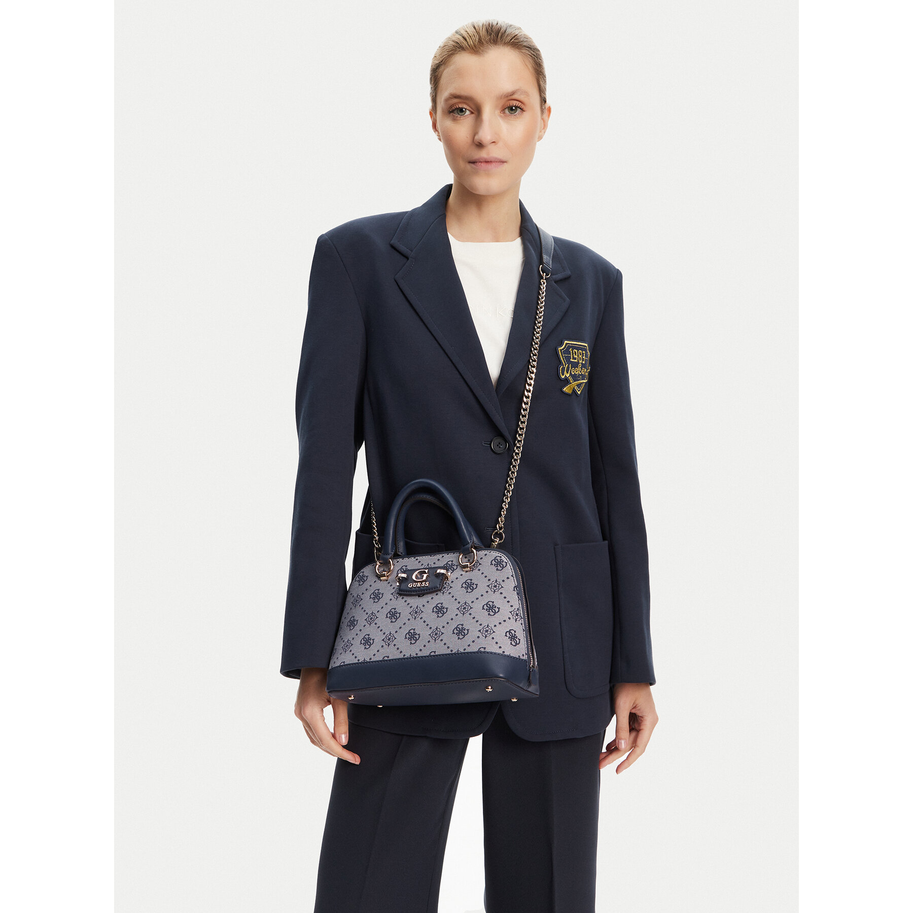 Дамска чанта Guess HWJP96 54050 Тъмносин