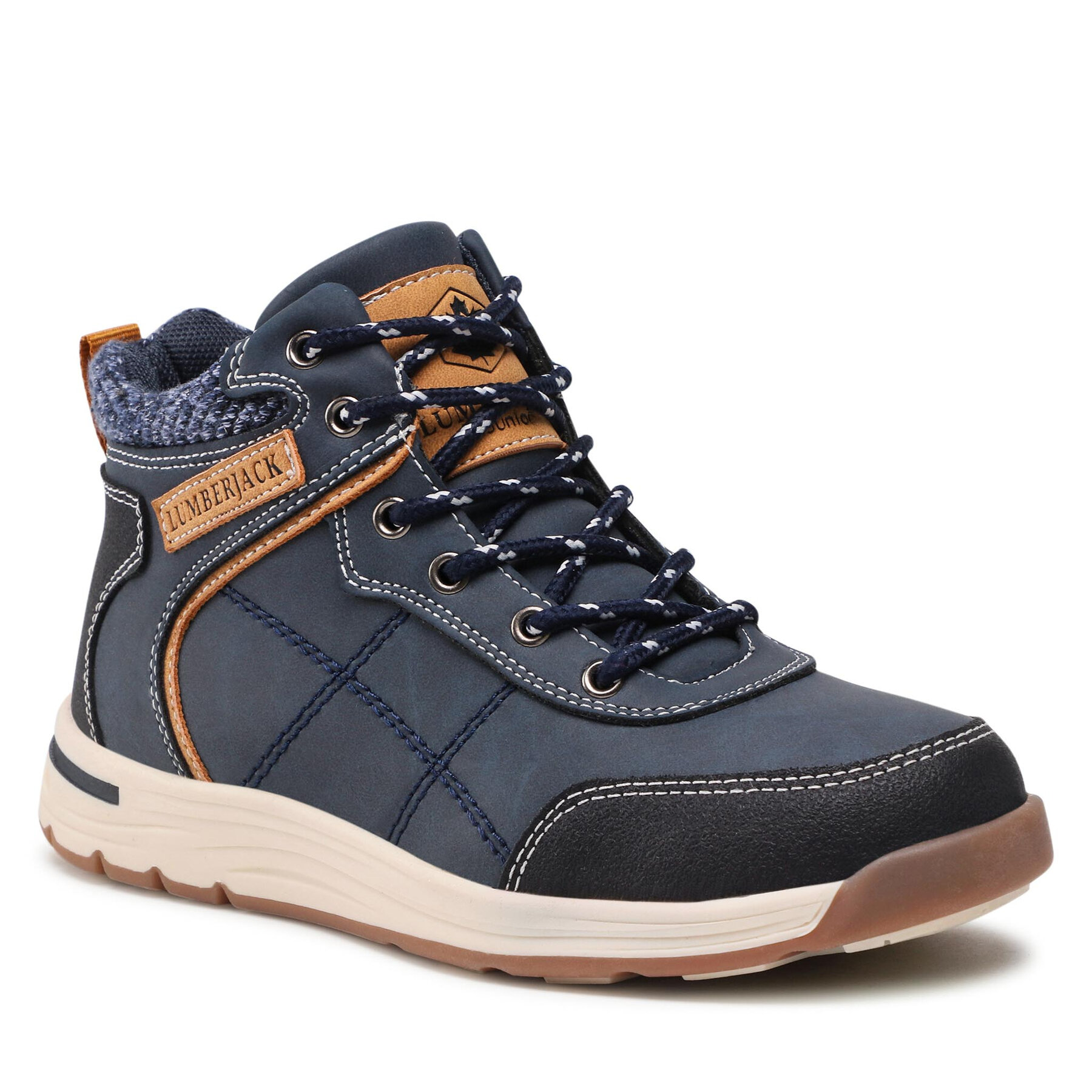 Botines planos Lumberjack Colby SB92601-001 M66 S Azul marino