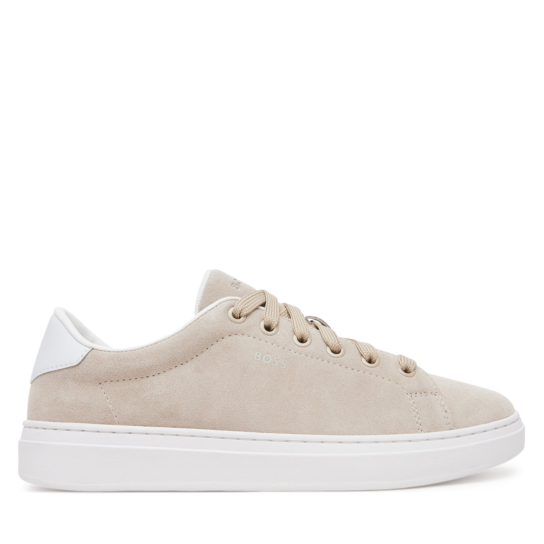 Damskie Sneakersy BOSS, Rozmiar 37 Beżowy 50541646