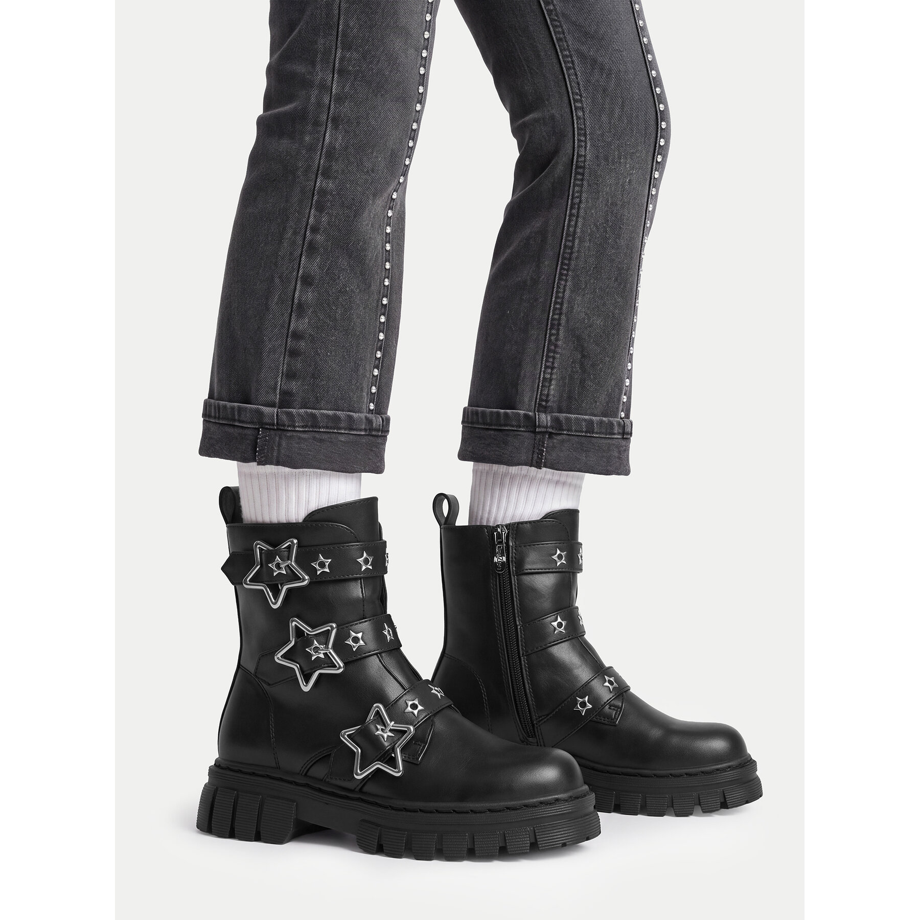 Čizme DeeZee CEO-CS5959-06 Crna
