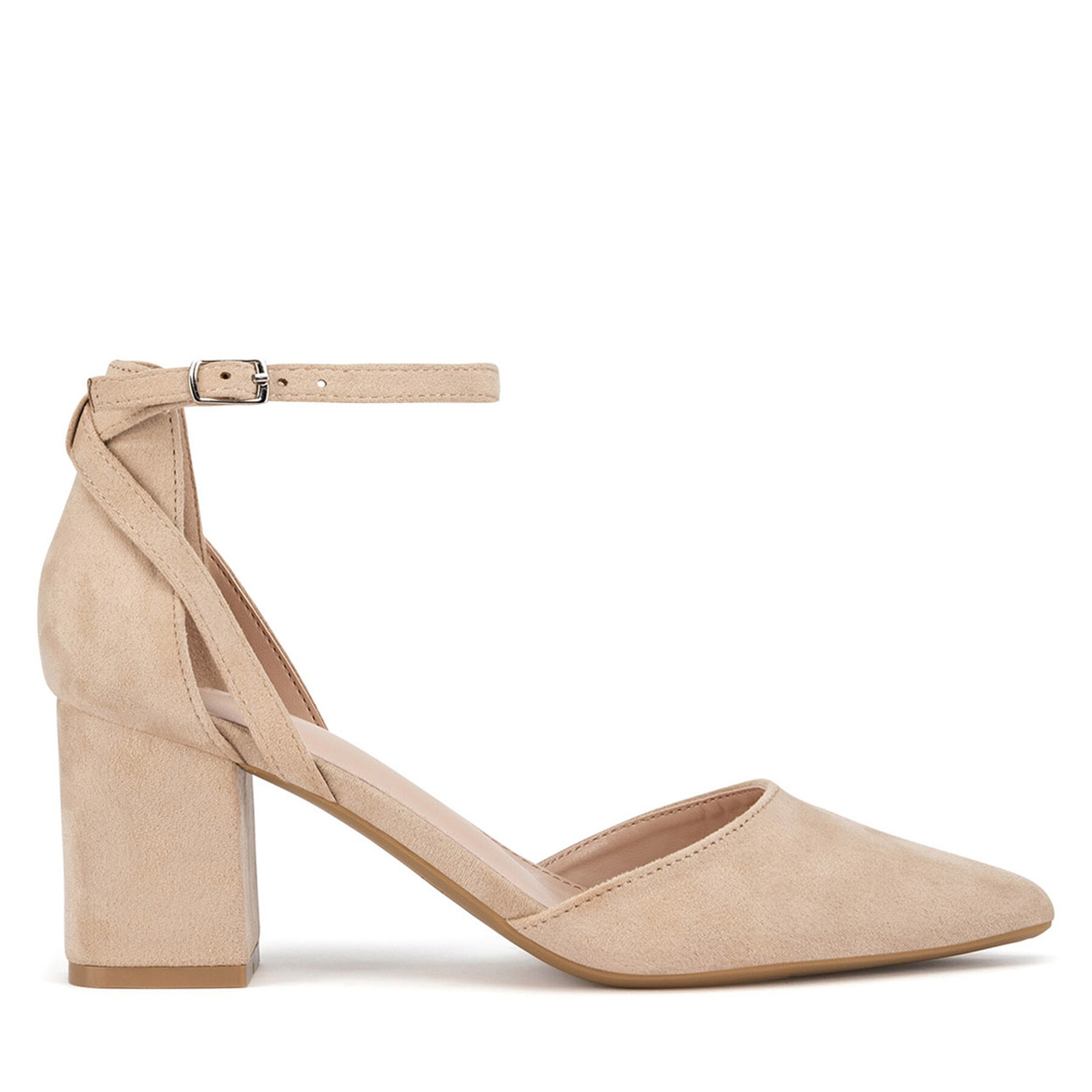 Обувки на ток DeeZee WSS20968-02 Бежов