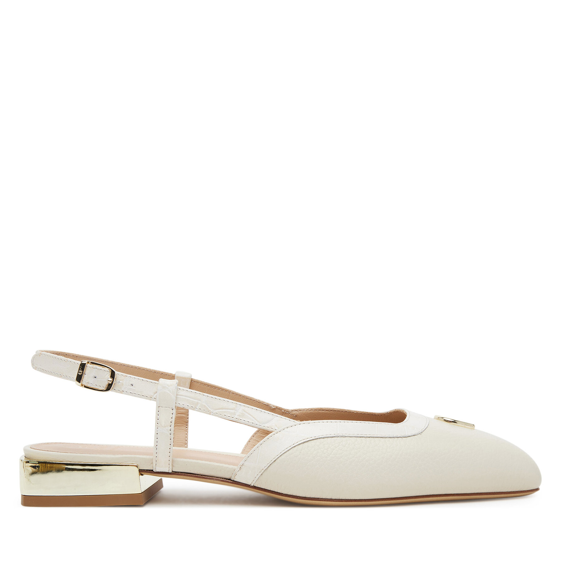 Baleríny Aigner Fashion Saskia 18A 1251090 Biela