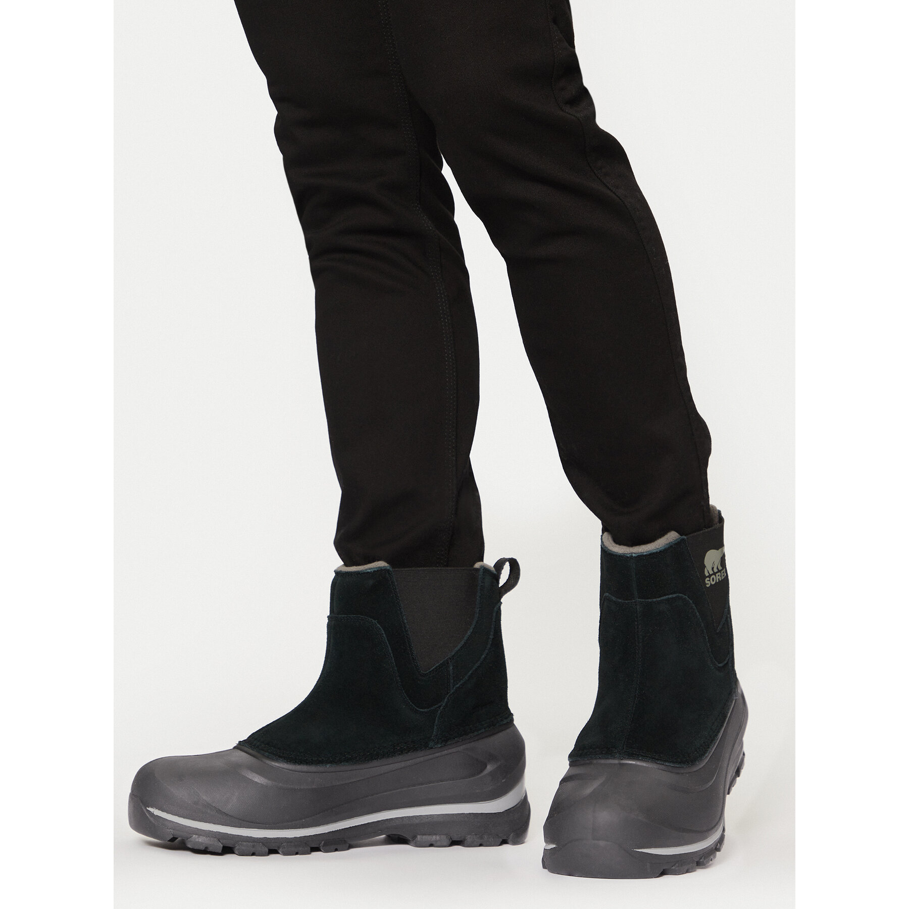 Cizme de zăpadă Sorel Buxton Pull On Wp 24 2084911010 Negru