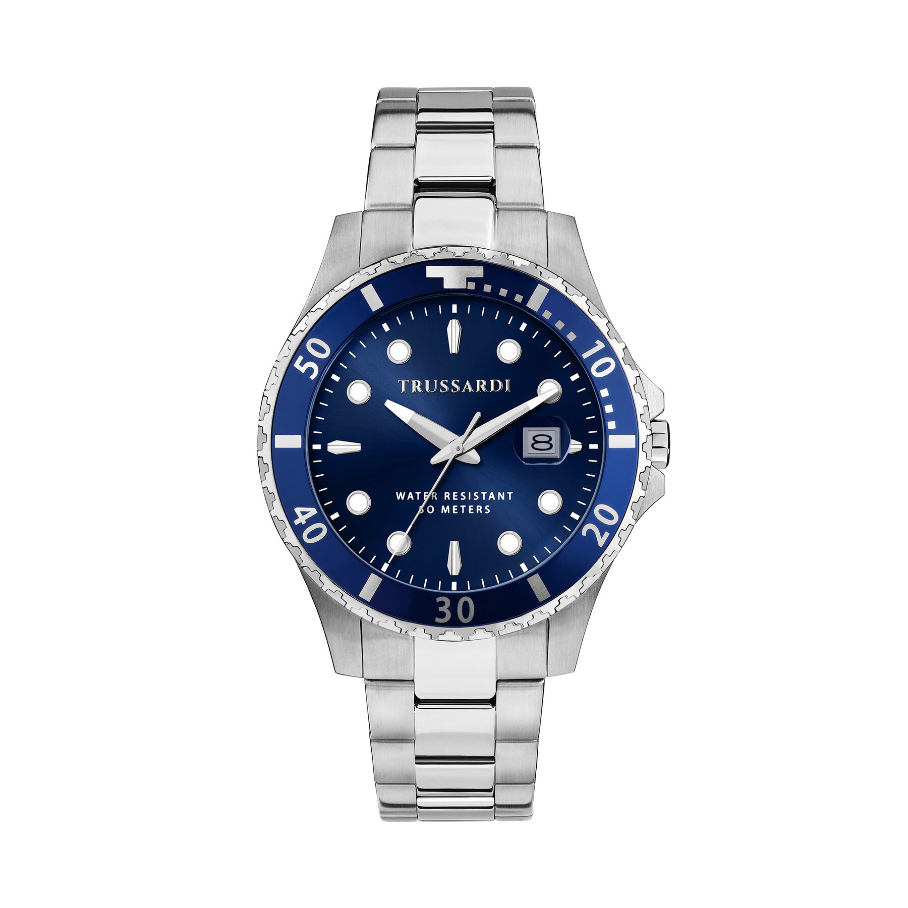 Hodinky Trussardi R2453169006 Tmavomodrá