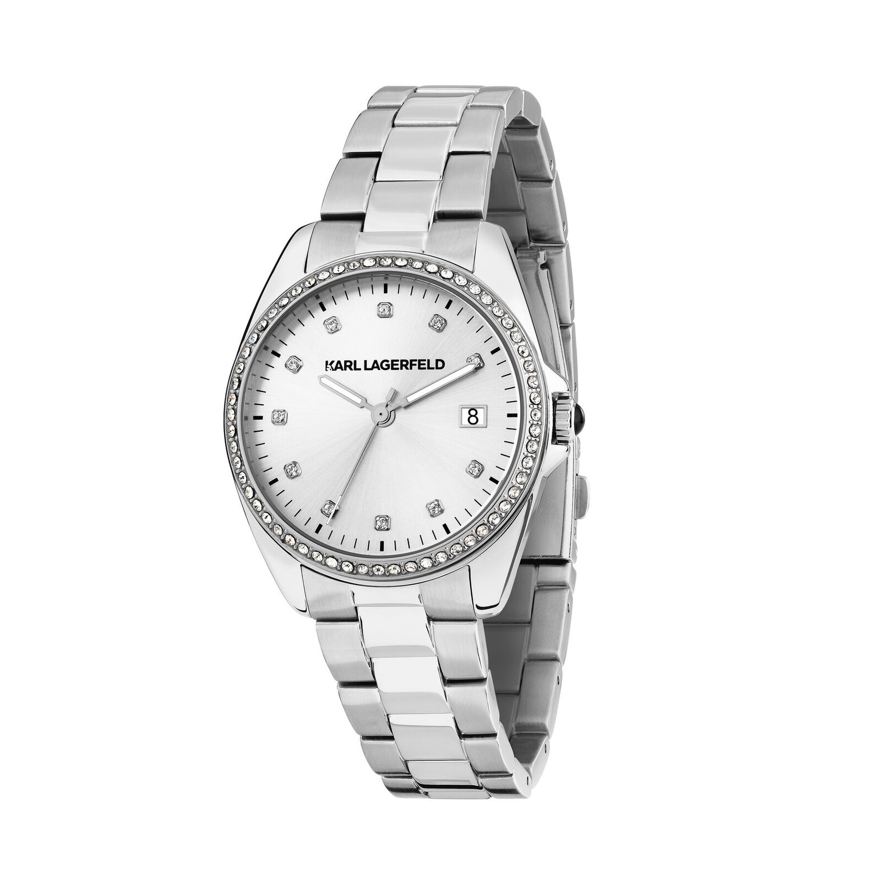 Ρολόι KARL LAGERFELD R0553101510 Ασημί