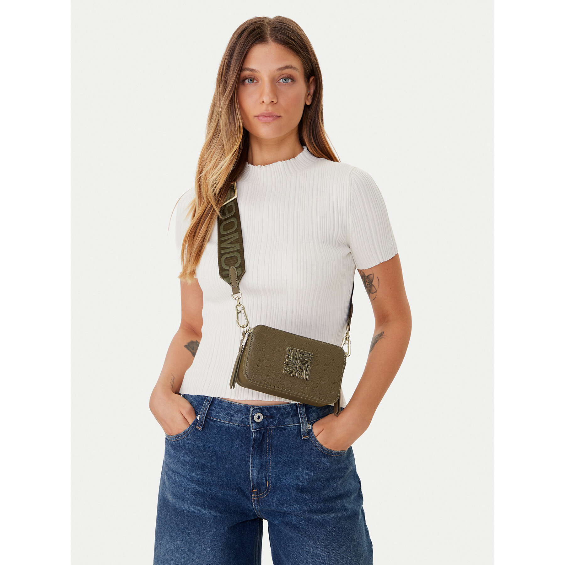 Borsetta Steve Madden Brisa-2 SM13001822 Verde