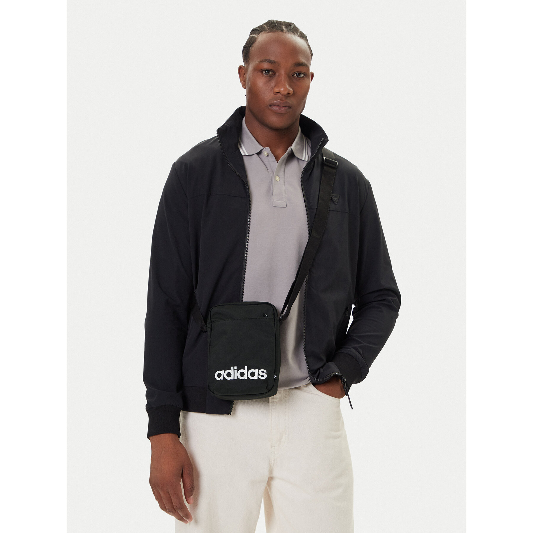 Borsellino adidas Linear Org JE8341 Nero