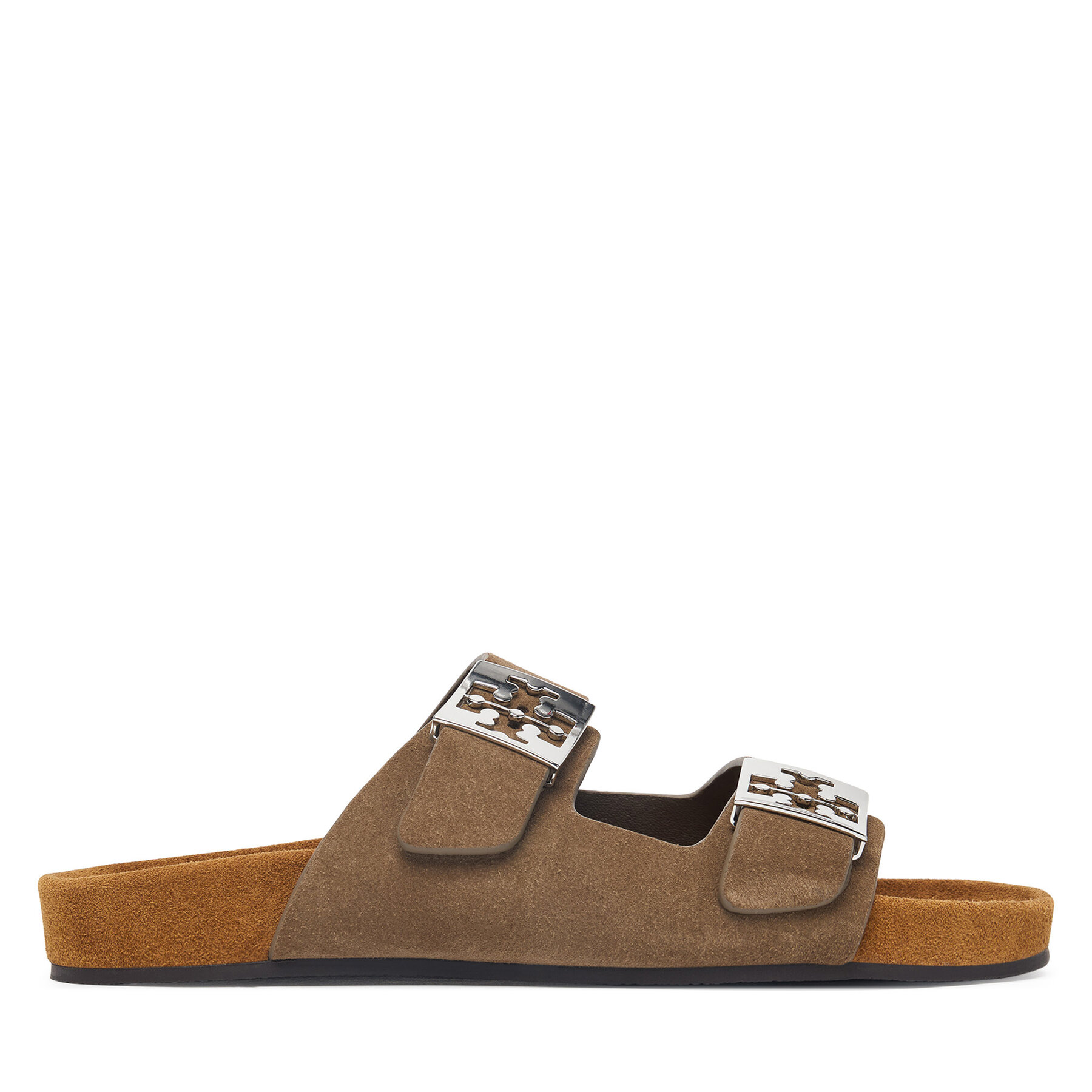 Чехли Tory Burch Mellow Slide 171151 Кафяв