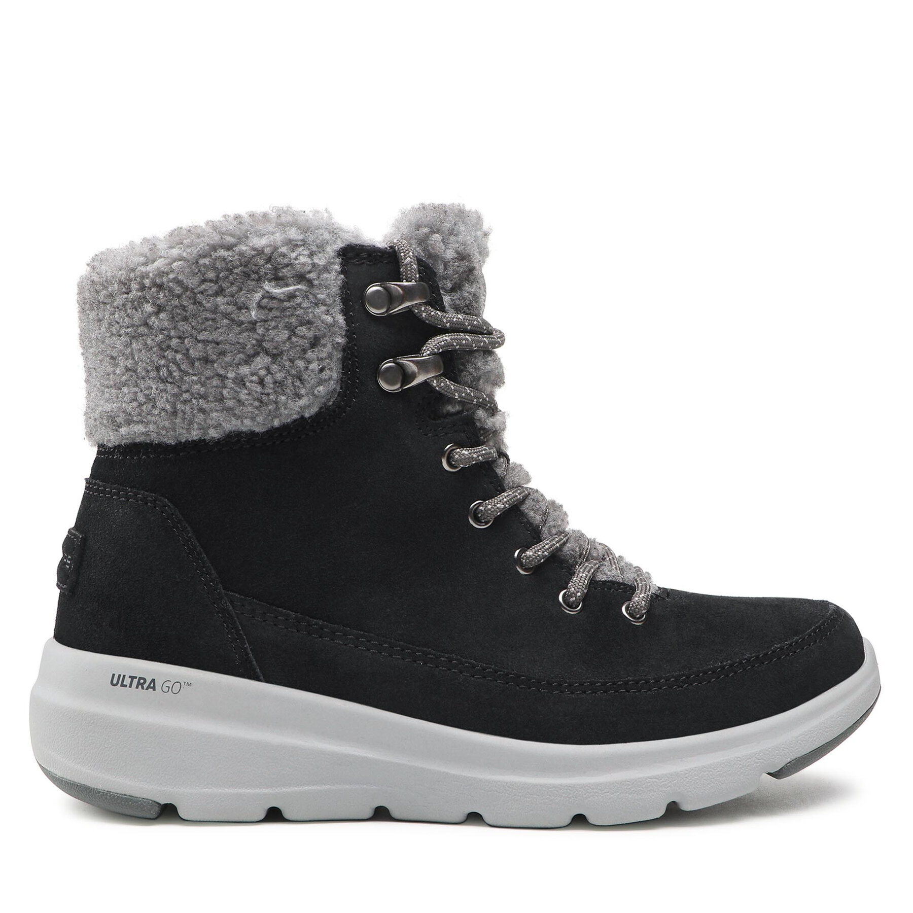 Botines Skechers Woodlands 16677/BKGY Negro