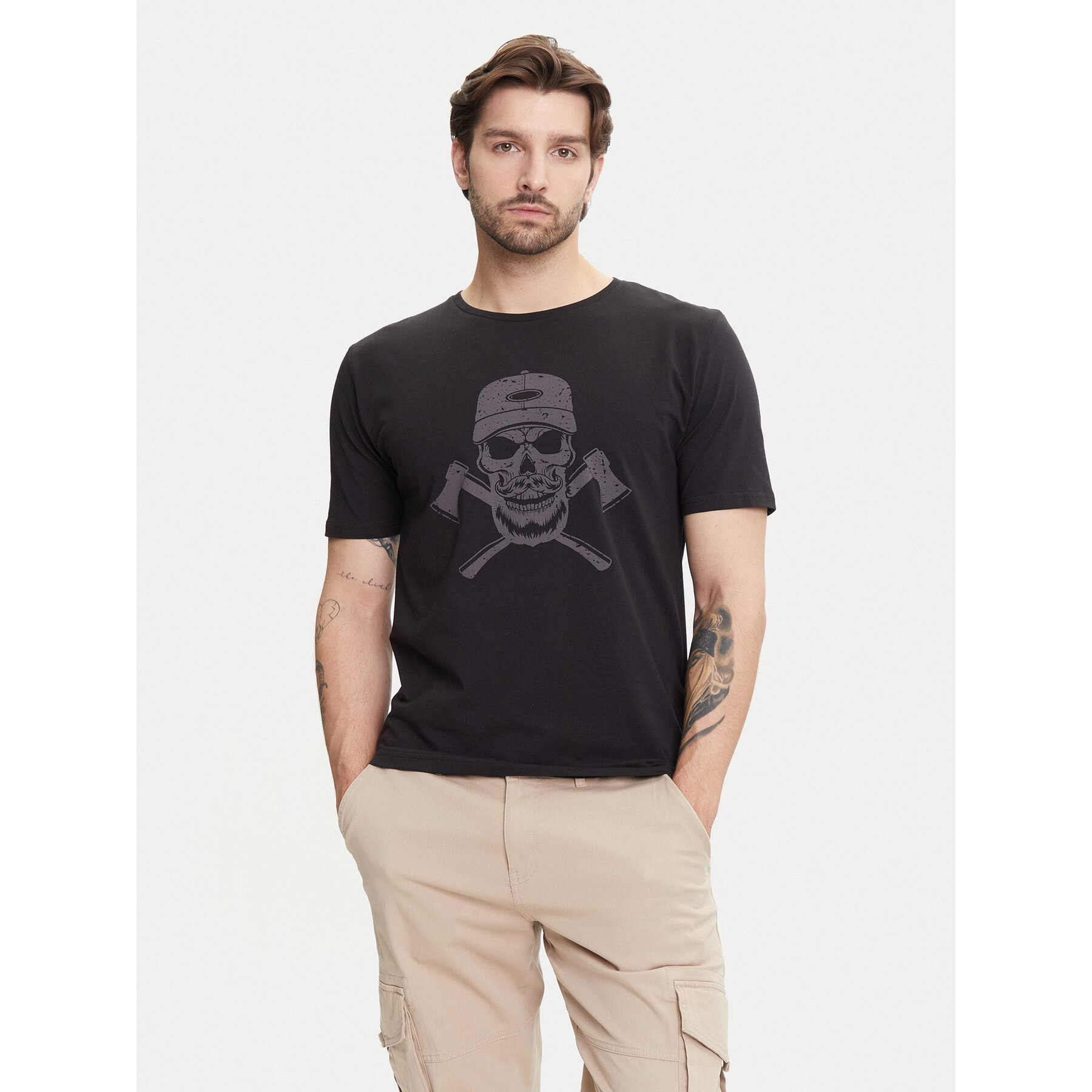 Ysabel Mora T-shirt 90507 Nero Regular Fit