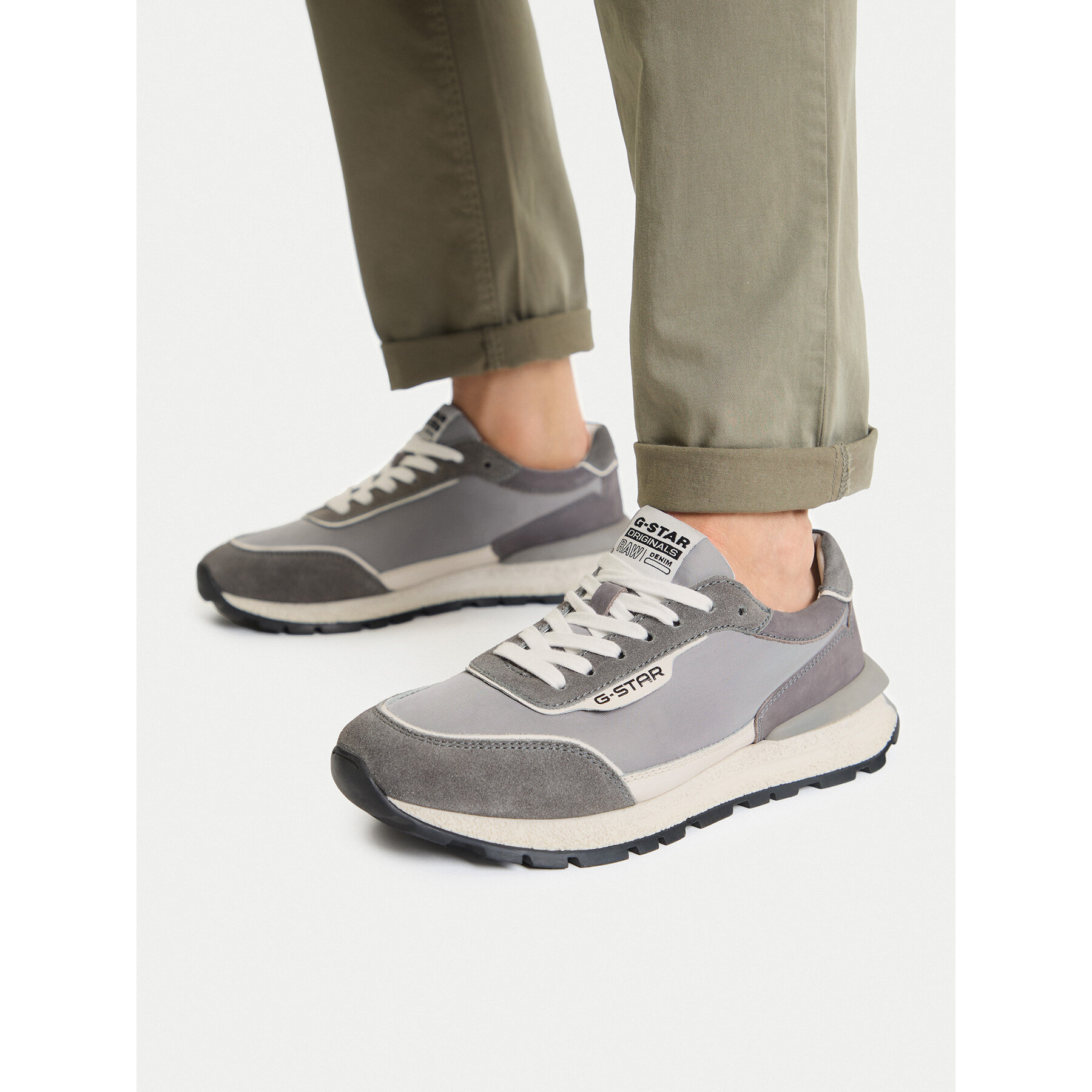 Sneakersy G-Star Raw EO-KIOTOII-01 MI08 Sivá
