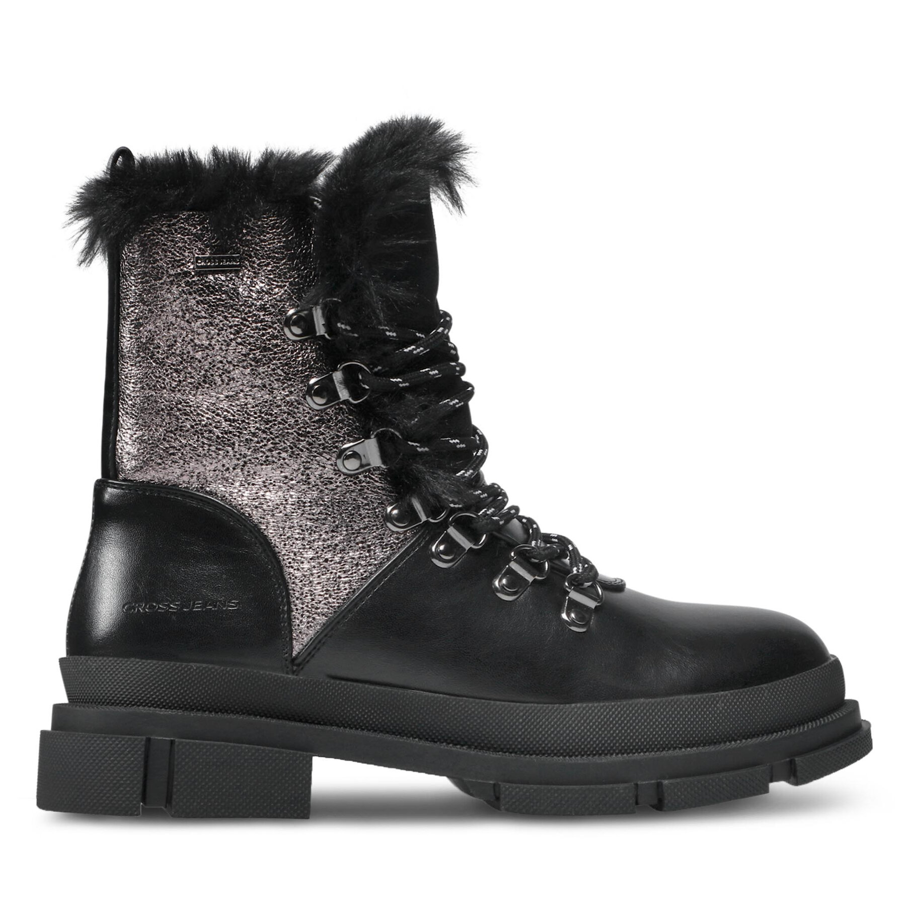 Damen Stiefeletten Cross Jeans, Schuhgröße 39, Schwarz, GG2R4028C