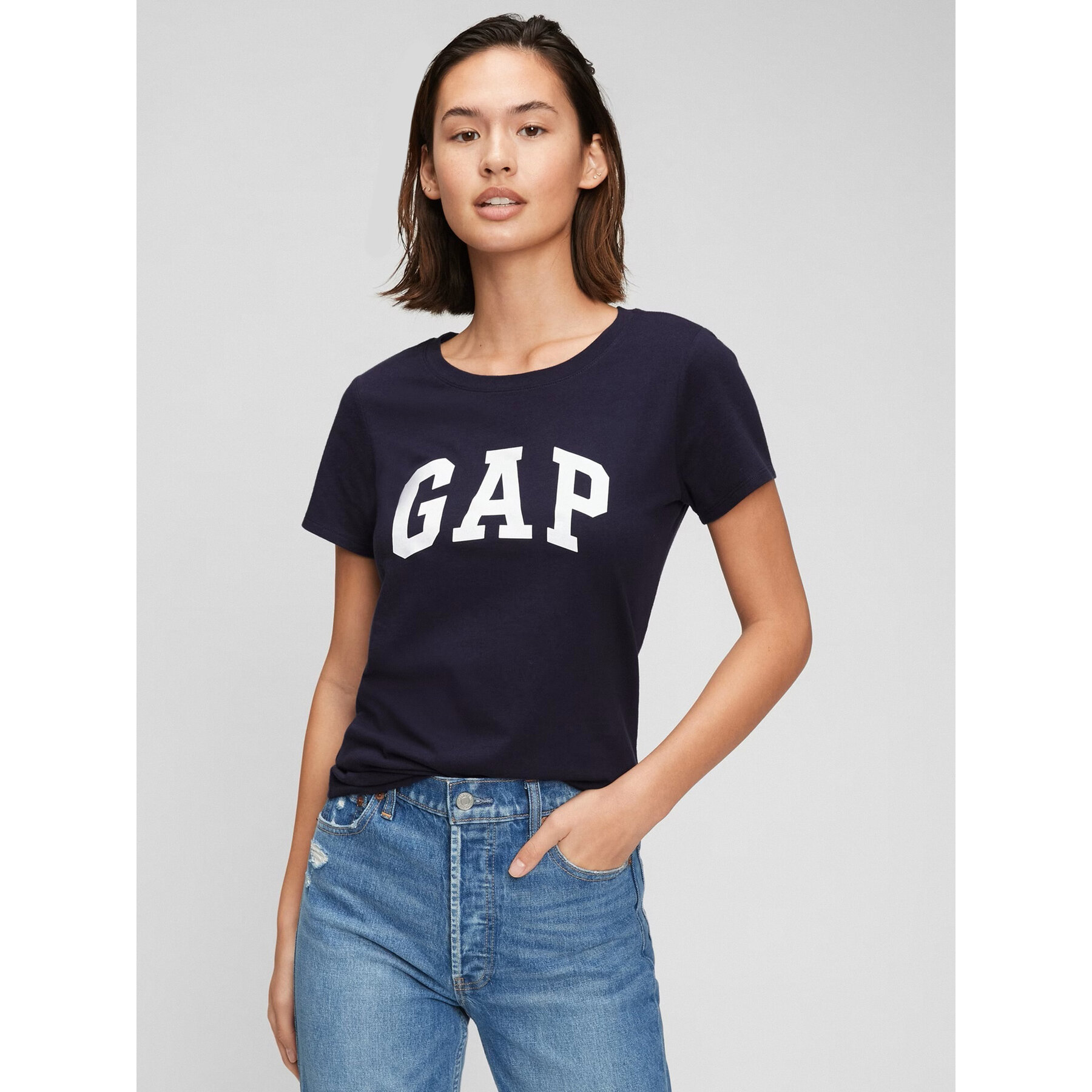Gap T-shirt 268820-00 Blu scuro Regular Fit