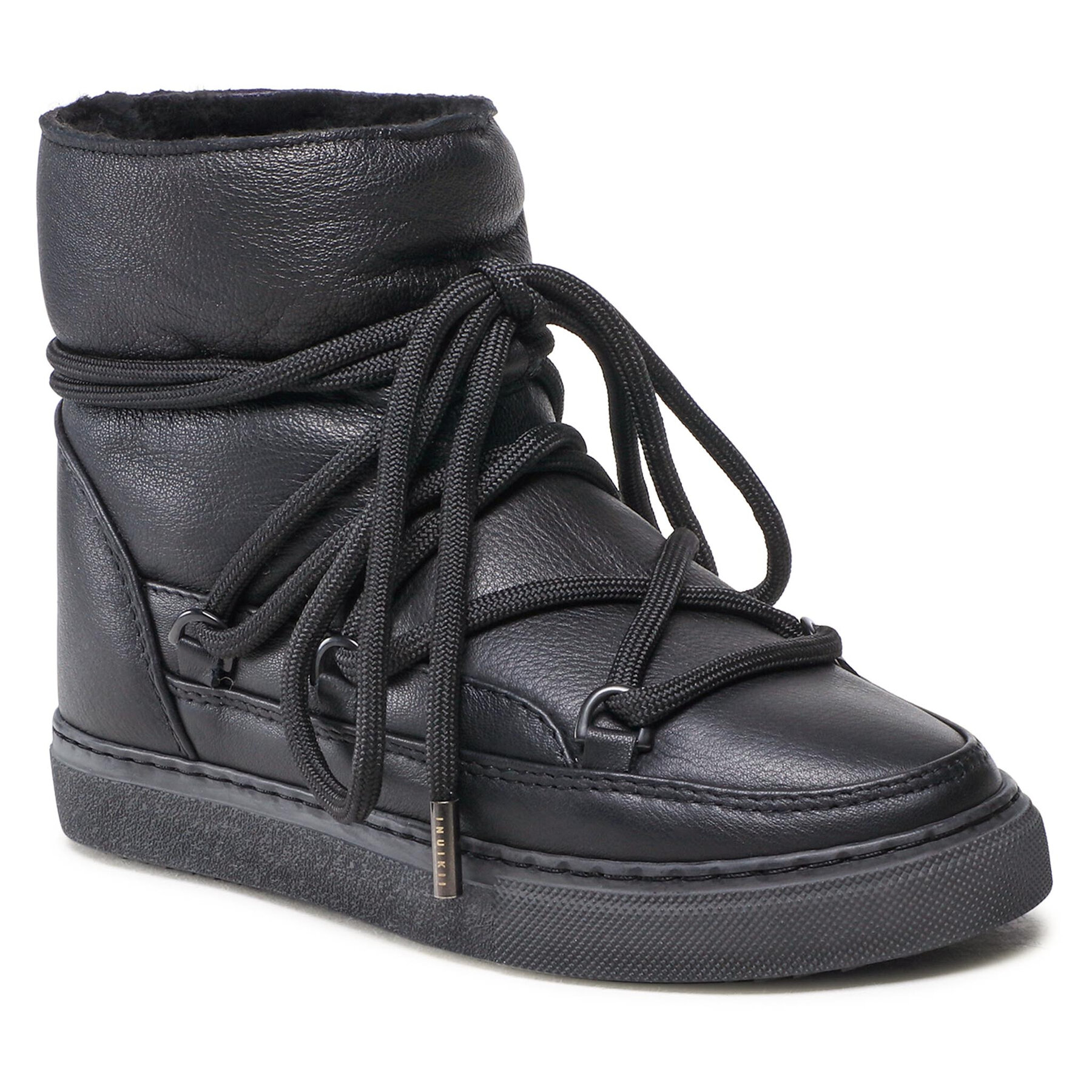 Pantofi Inuikii Nappa 70202-087 Black 70202-087 imagine super redus 2022