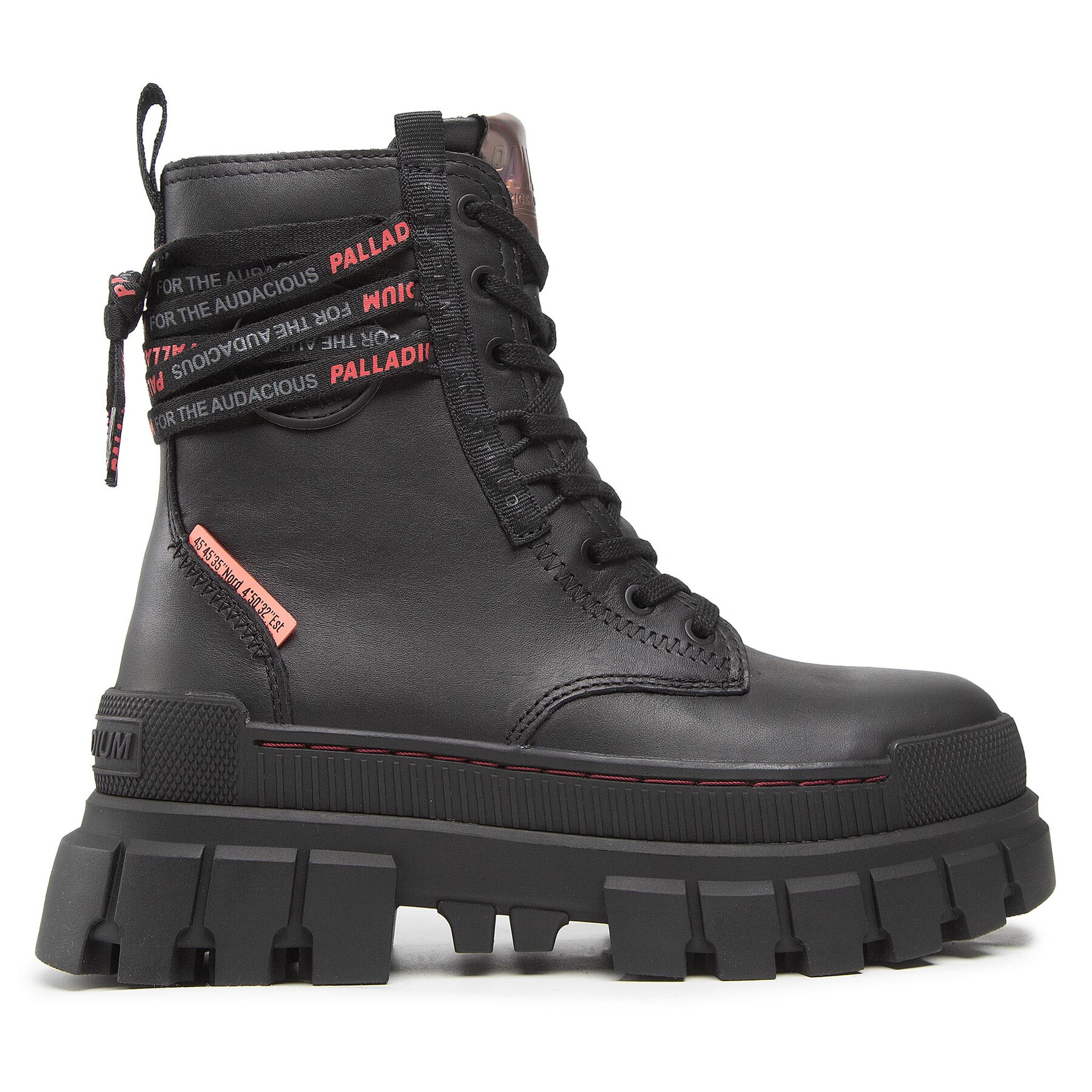 Trappers Palladium Revolt Boot Lth 97240-010-M Negru