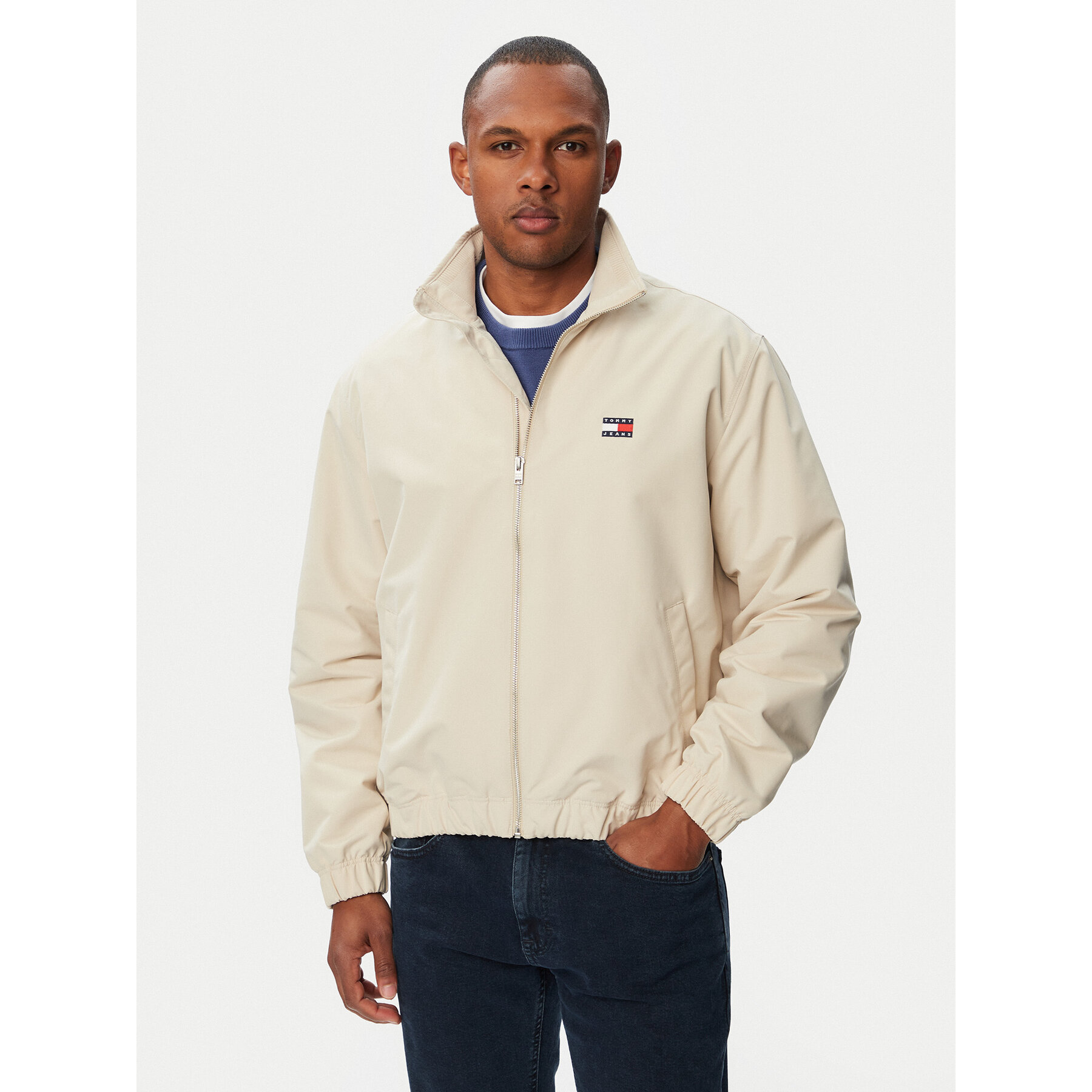Tommy Jeans Übergangsjacke Essential DM0DM22720 Beige Regular Fit