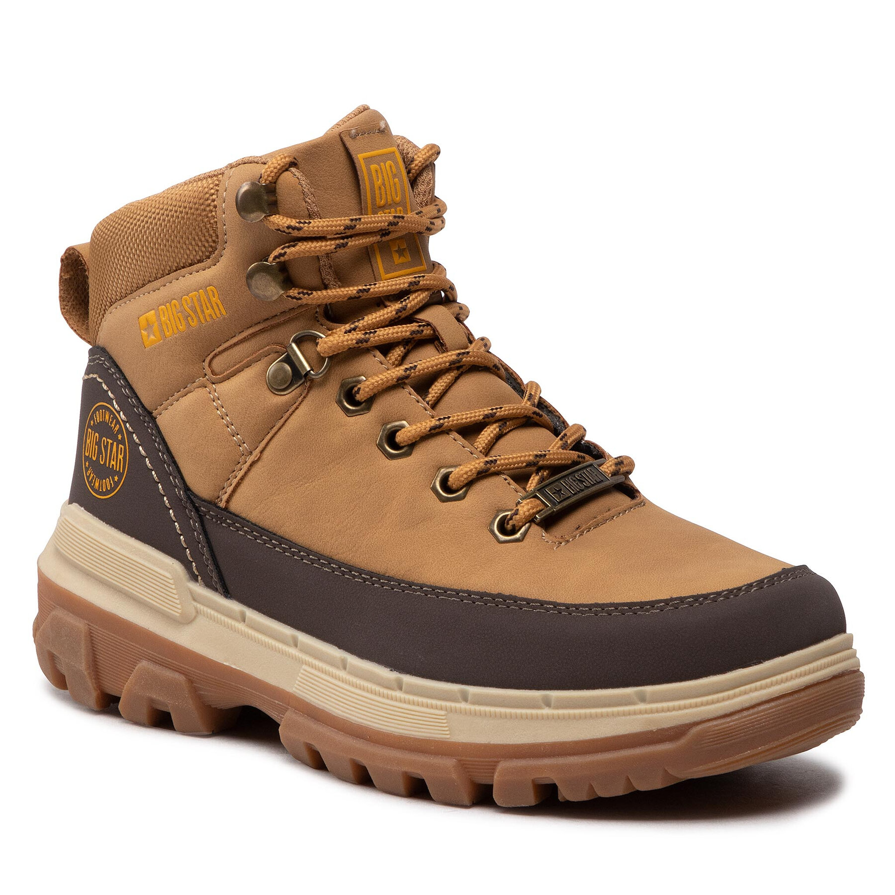 Gležnjarji Big Star Shoes KK274221 Camel