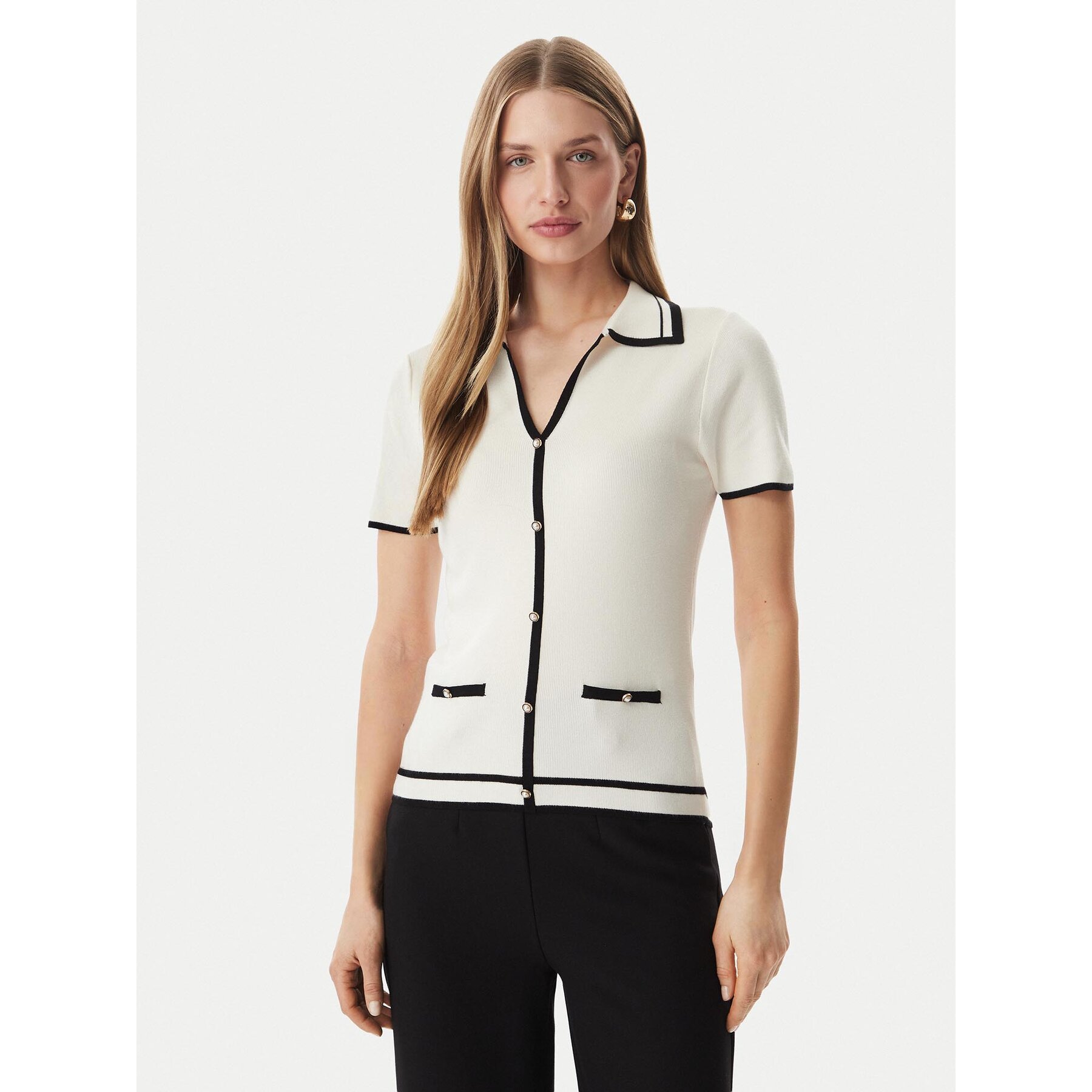 Morgan Pullover 261-MTOIRI Creme Regular Fit