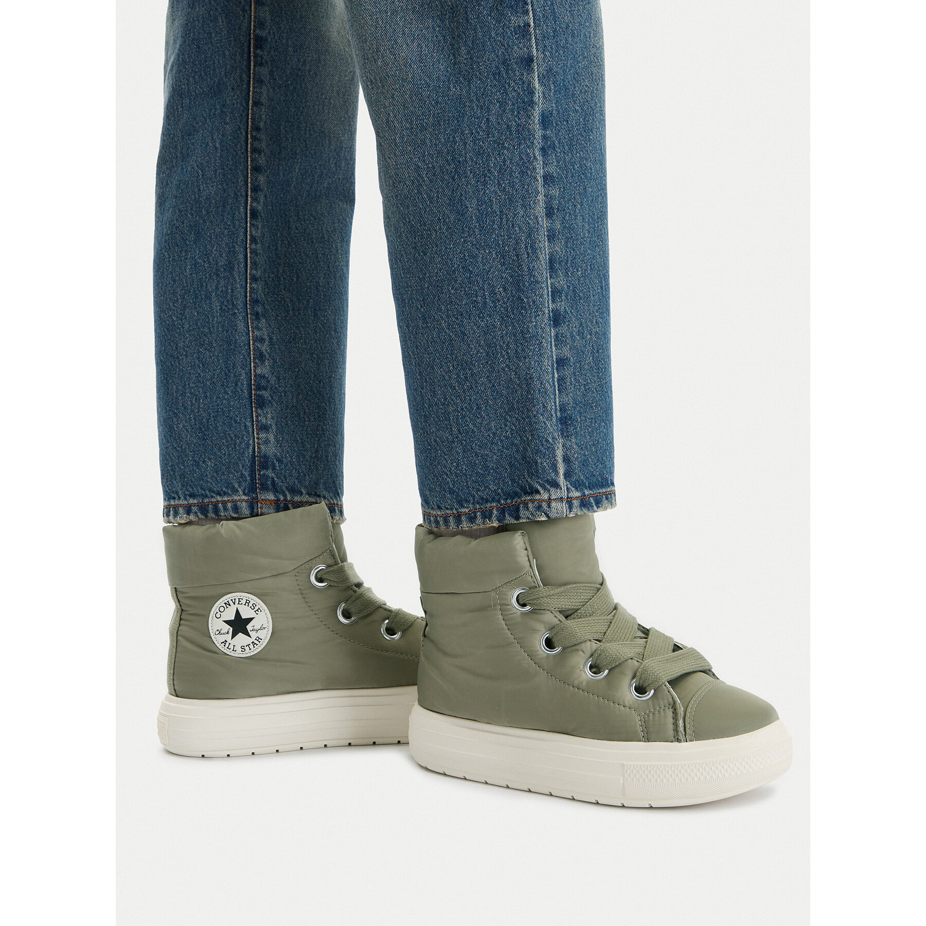 Gležnjače Converse Chuck Taylor All Star Elements Boot High Top A14275C Zelena