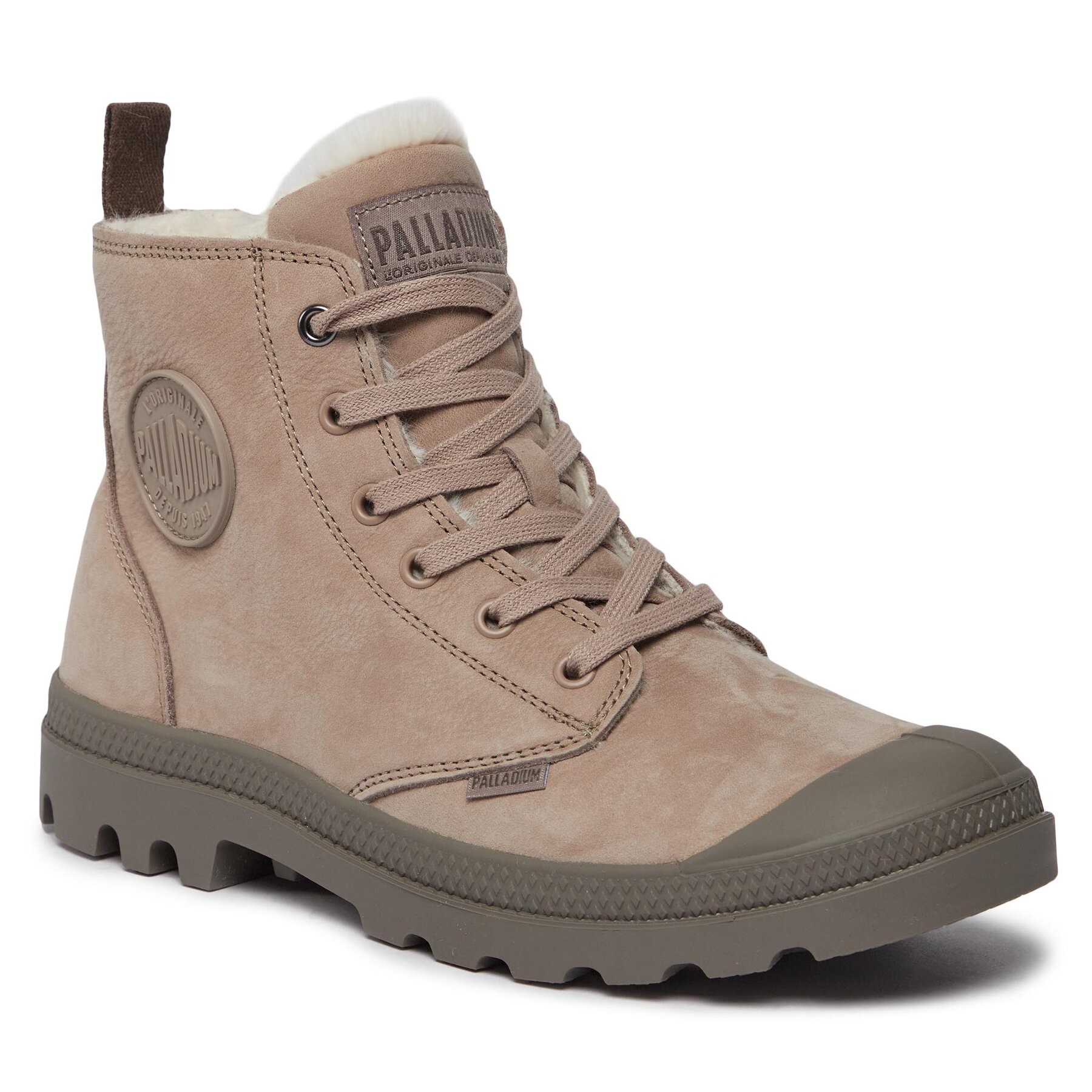Pánske Outdoorová obuv Palladium, Rozmer: 43, Béžová, 05982-297-M