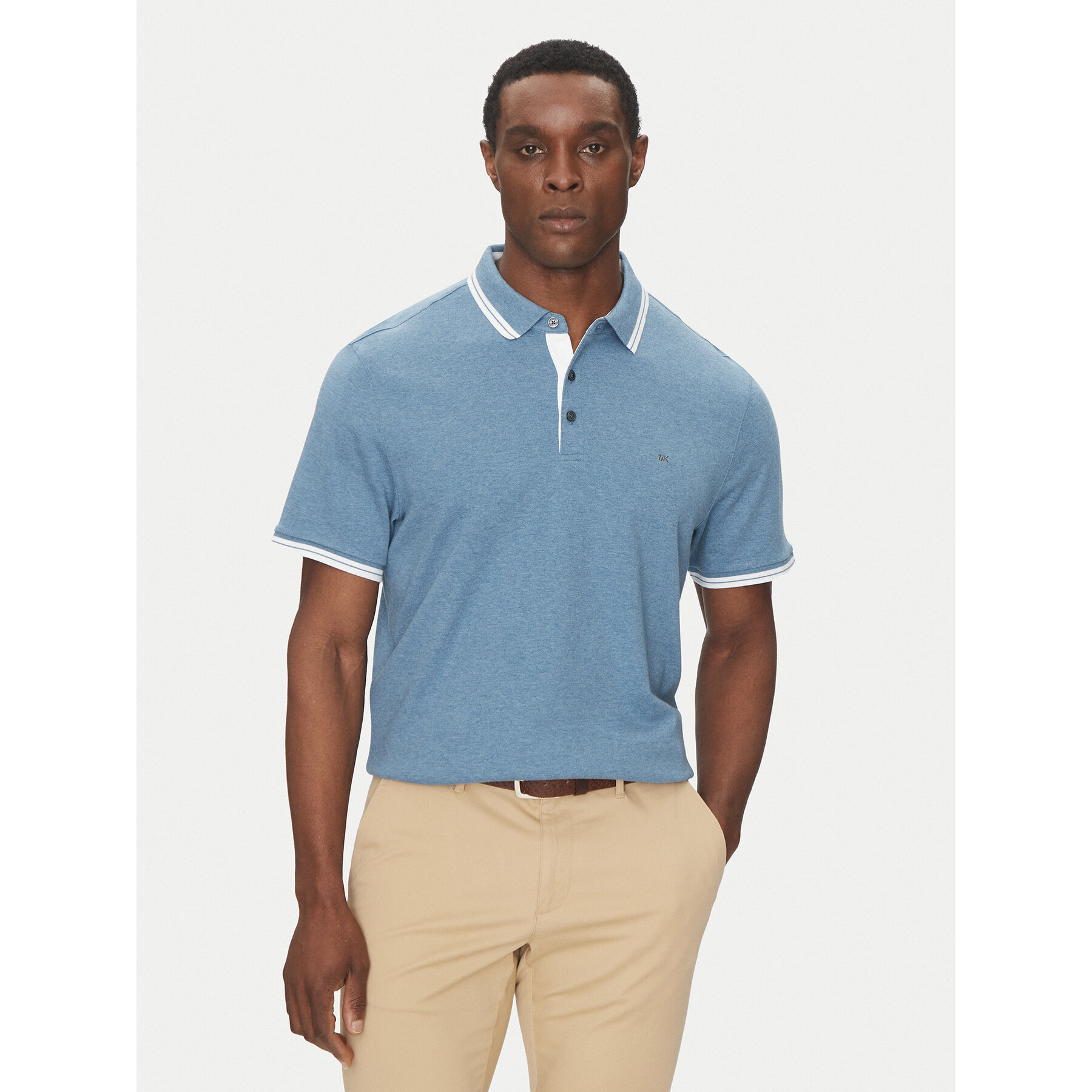Michael Kors Pólóing CS2512720B Kék Regular Fit