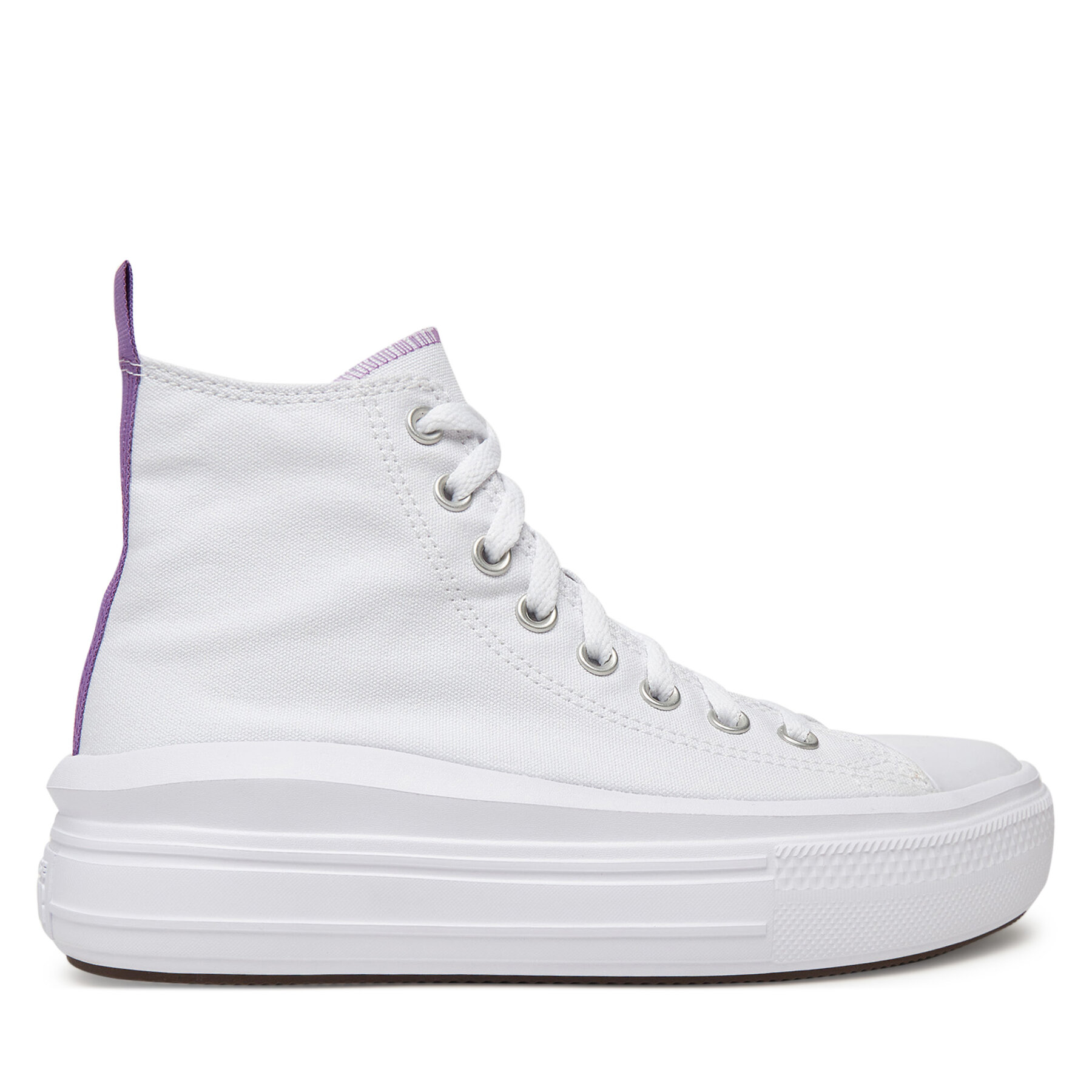 Dievča Plátenky Converse, Rozmer: 36, Biela, CHUCK TAYLOR ALL STAR MOVE PLATFORM A03667C
