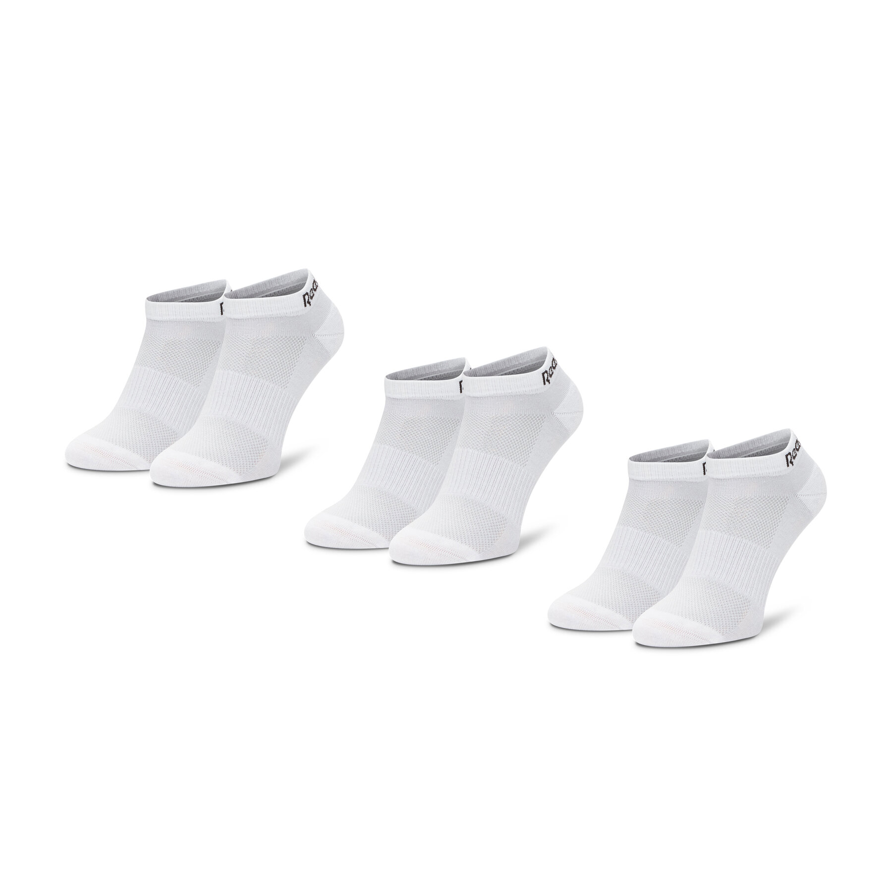 

Набір 3 пар низьких шкарпеток unisex Reebok Te Low Cut Sock 3P GH0409 White, Білий