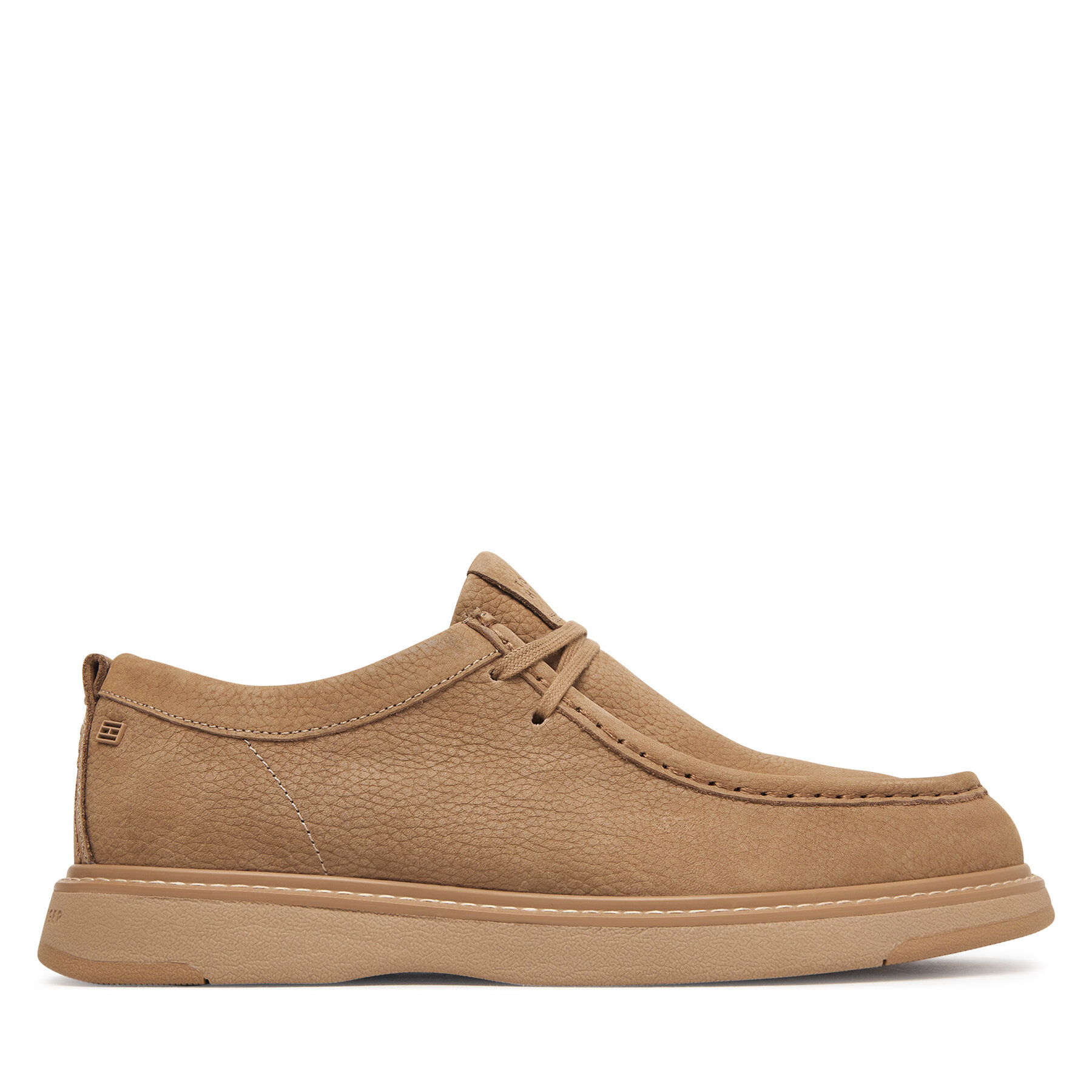 Cipele Tommy Hilfiger Comfort Nubuck Moc Toe Shoe FM0FM05975 Bež